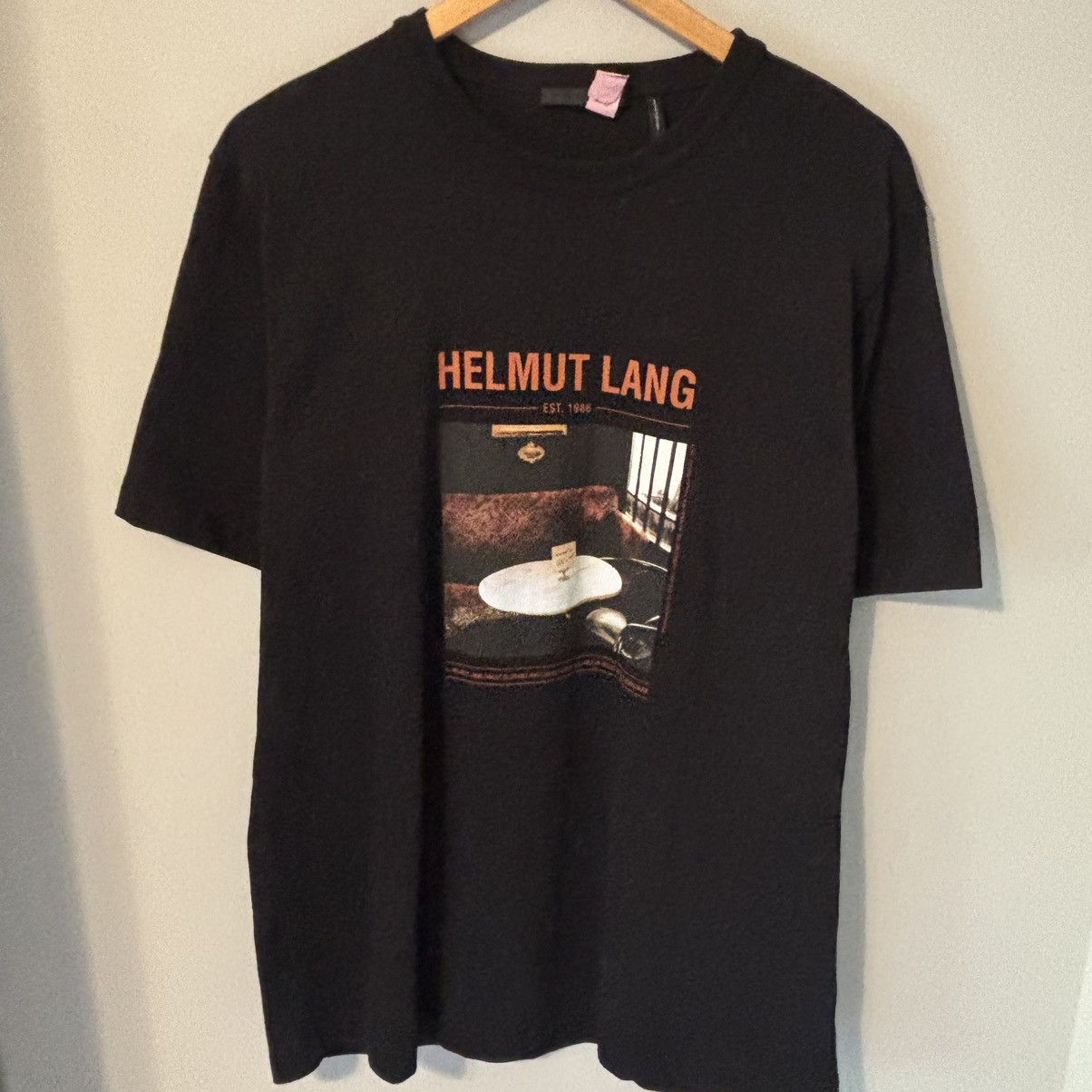 Helmut Lang Helmut Lang Vienna Diner Post Card T-Shirt Size US L / EU 52-54 / 3 - 1 Thumbnail