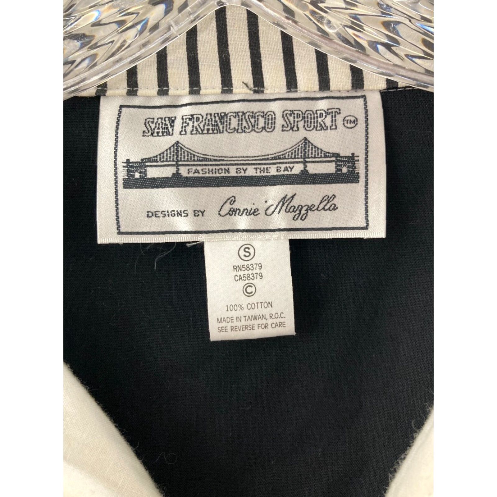 Vintage VINTAGE 80s San Francisco Sport Jacket Womens Small Blue Stripes Windbreaker Sports Size S / US 4 / IT 40 - 5 Thumbnail
