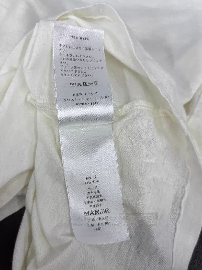 Dior Dior Cotton letter print T-shirt short sleeve Size XS / US 0-2 / IT 36-38 - 6 Thumbnail