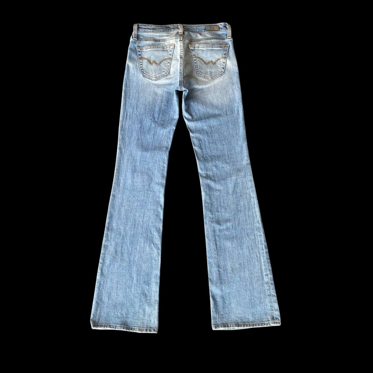 AG Adriano Goldschmied FLARE W25X33.5" ADRIANO GOLDSCHMIED LIGHTWASH FADED BLUE Size 25" / US 0 / IT 36 - 11 Thumbnail
