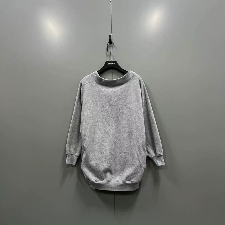 Balenciaga Balenciaga Grey embroidered double b sweater Size US S / EU 44-46 / 1 - 2 Thumbnail