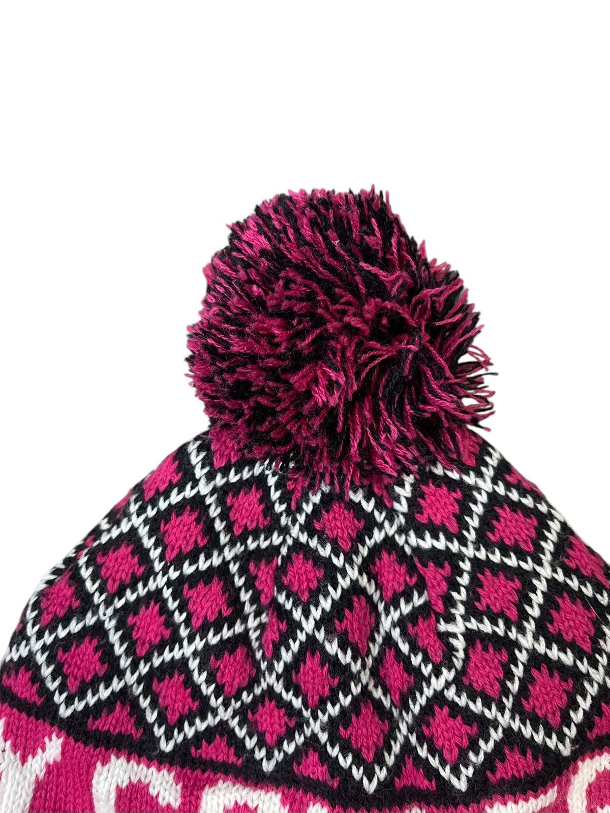 Other Vintage University College Aztec Beanie Hat Streetwear Size ONE SIZE - 4 Thumbnail