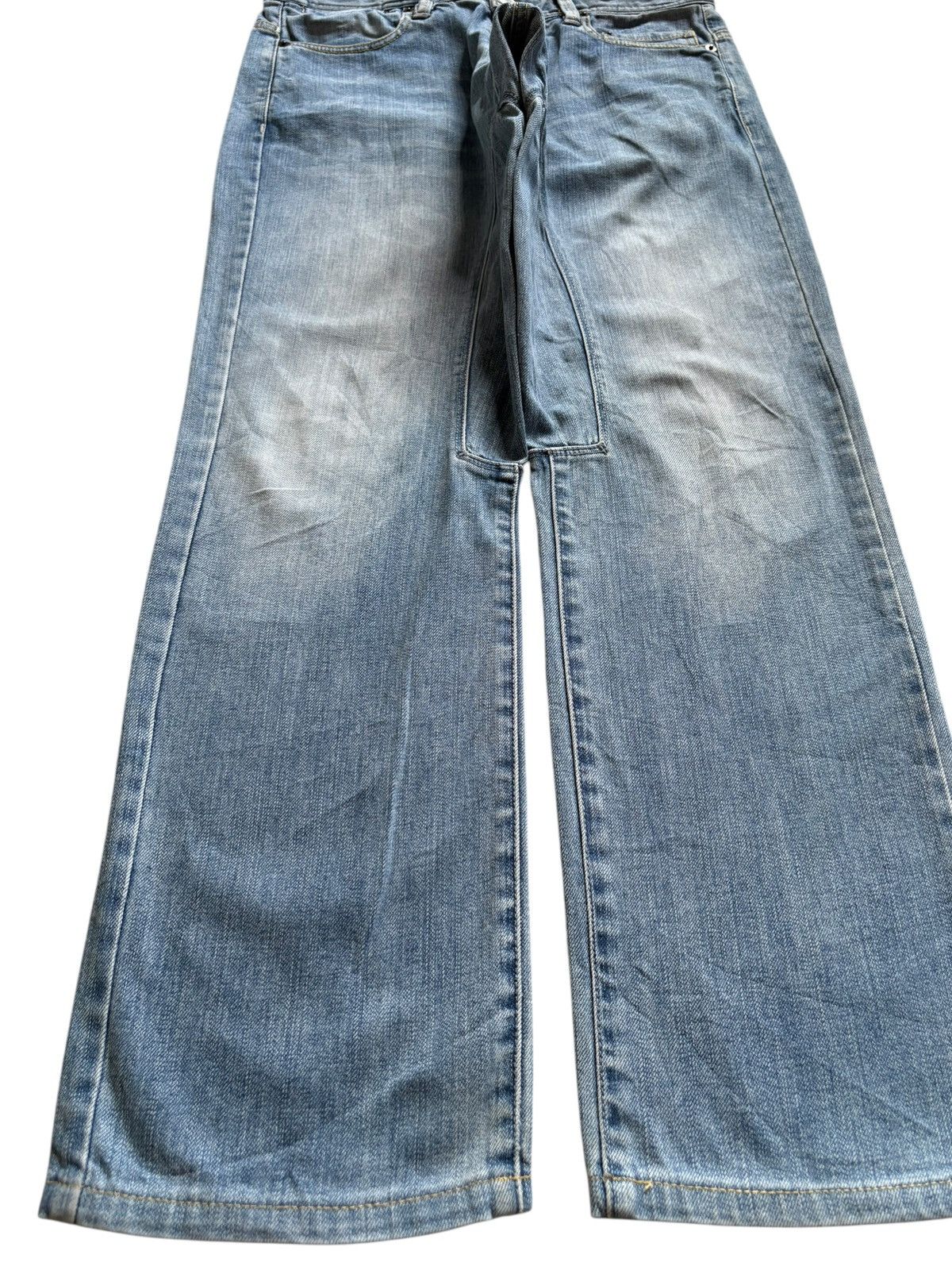 Japanese Brand Vintage Japanese Brand Faded Wash Loose Jeans Size US 30 / EU 46 - 6 Thumbnail