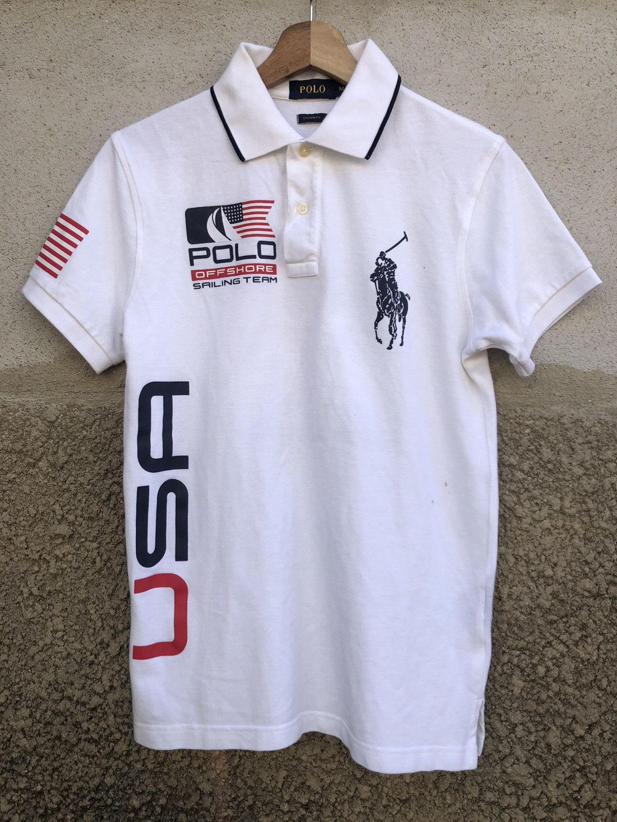 Polo Ralph Lauren P-15 USA outlets Offshore Sailing Team Mens Size Large