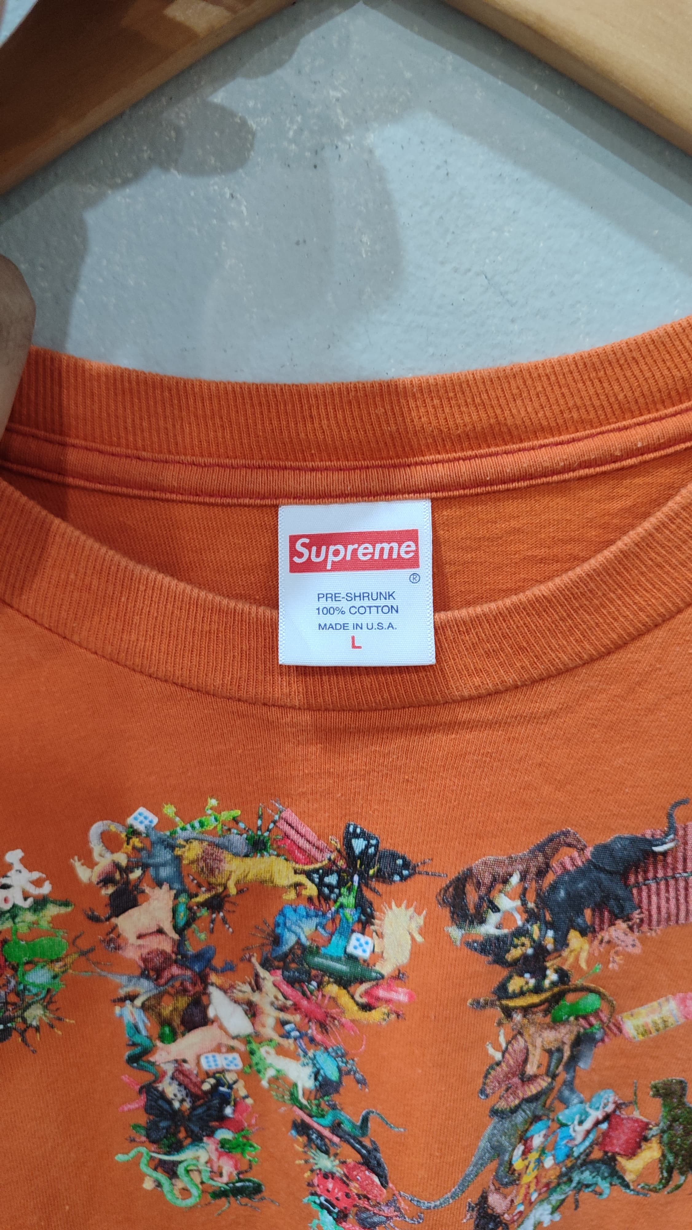 Supreme Supreme toy pile tee Size US L / EU 52-54 / 3 - 7 Thumbnail