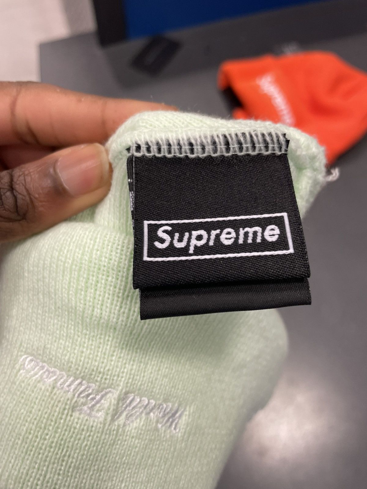 Supreme Supreme x New Era Beanie Size ONE SIZE - 2 Thumbnail
