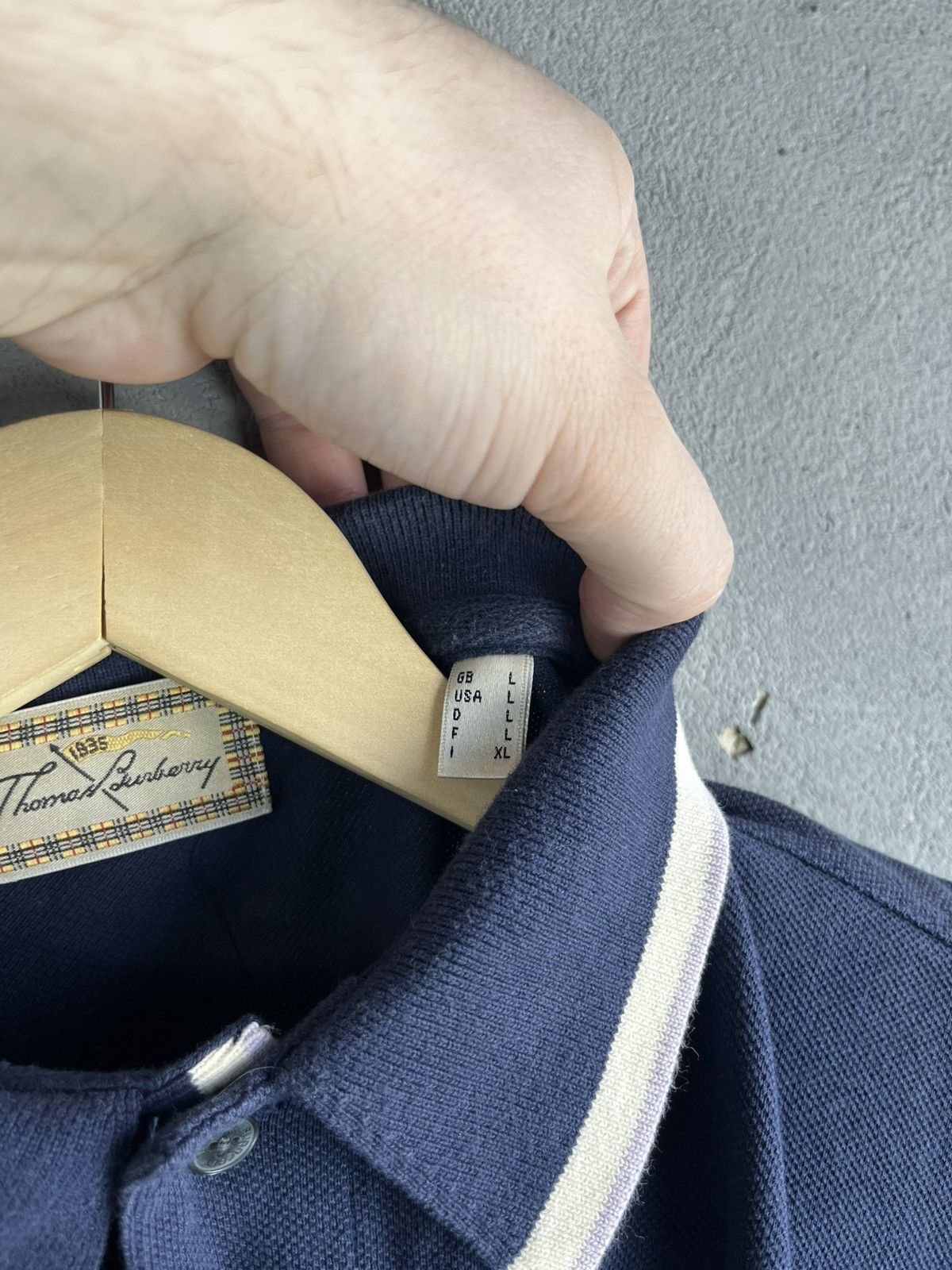 Burberry Thomas Burberry polo shirt vintage size L Size US XL / EU 56 / 4 - 8 Thumbnail
