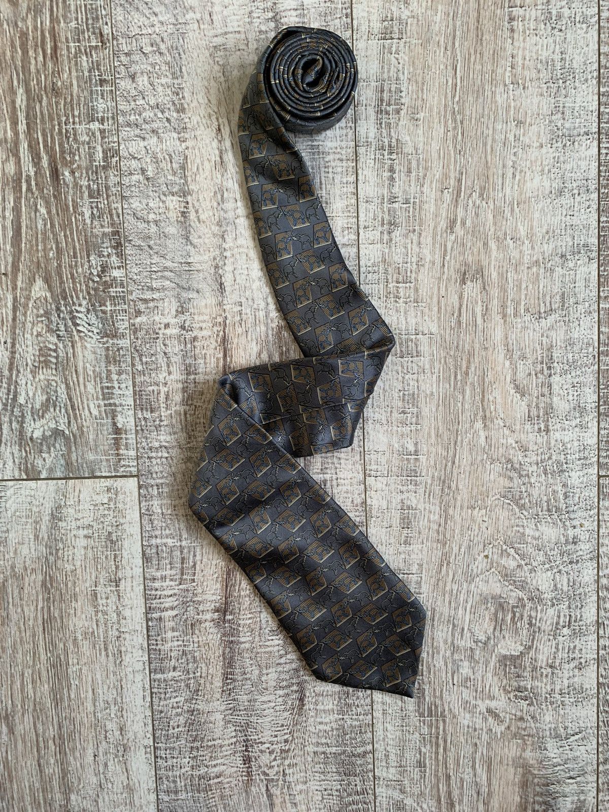 Lanvin × Vintage Vintage Lanvin Paris Silk Tie Size ONE SIZE - 1 Thumbnail