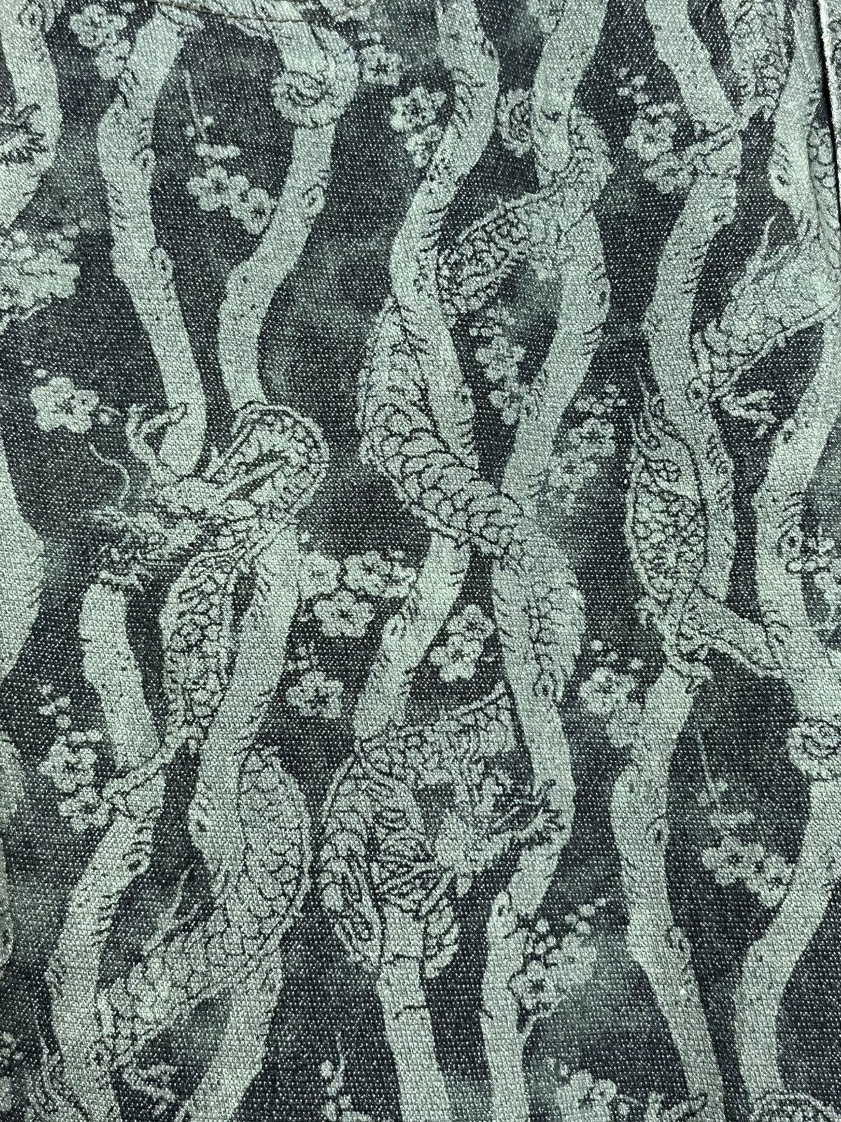 Other Vintage MASH MANIA Art Full Print Dragon Wrapped Tree Trunk Size 27" / US 4 / IT 40 - 9 Thumbnail