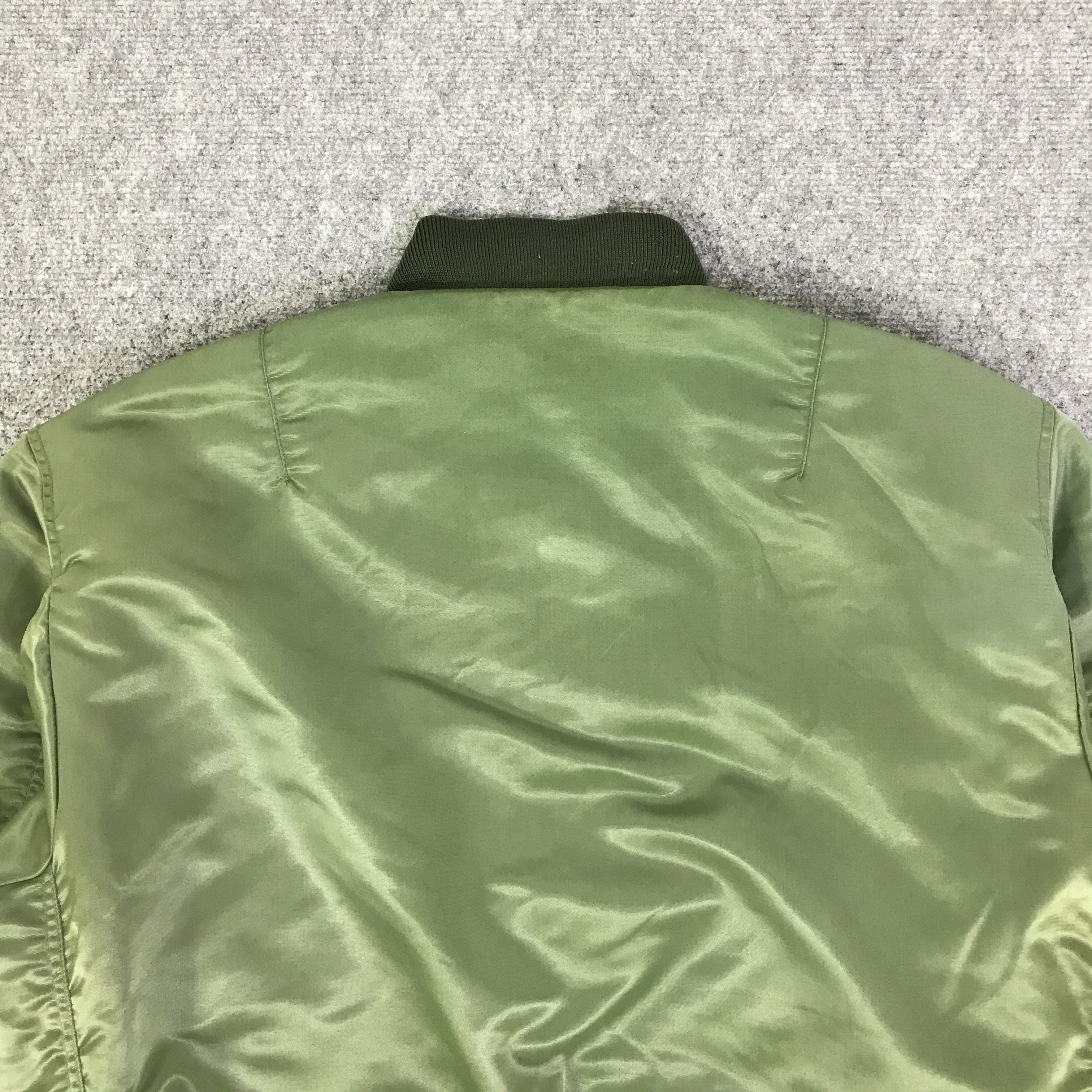 Japanese Brand DOGHOUSE JAPAN BOMBERS GREEN JACKET K101B14 Size US L / EU 52-54 / 3 - 4 Thumbnail