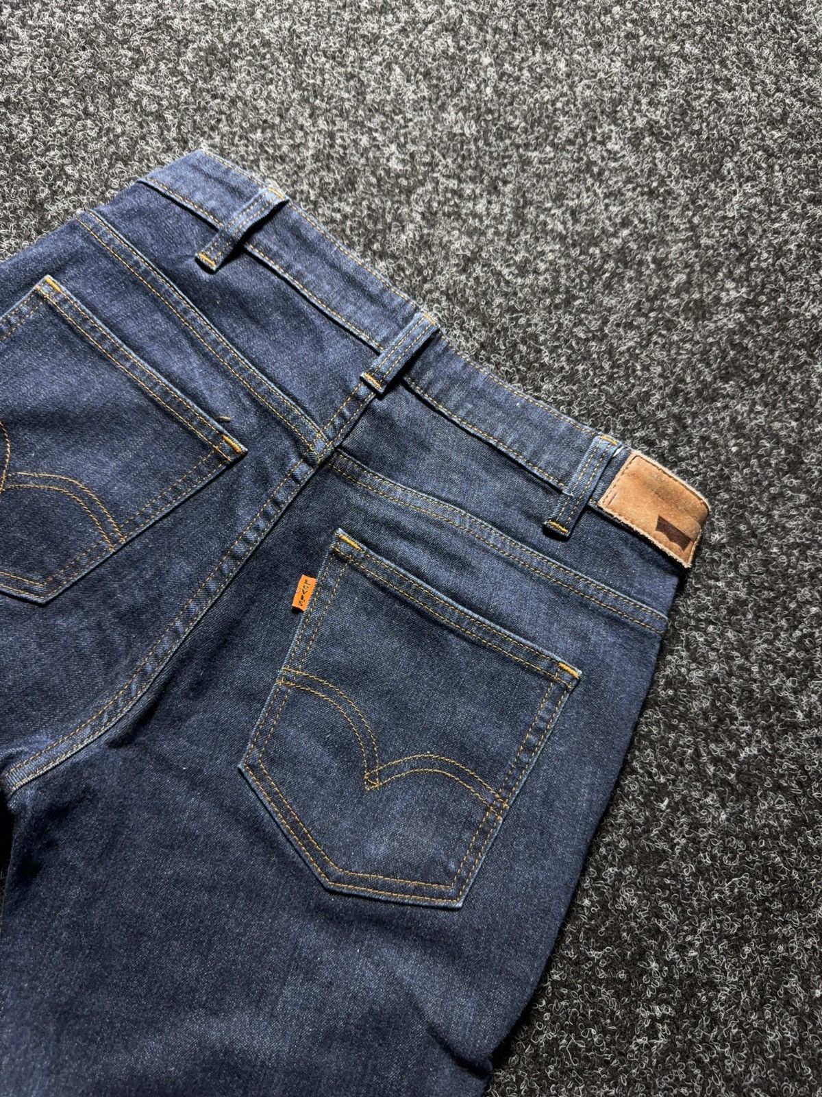 Levi's 00s Levis Sexy Western USA Y2K Flare Rock Bootcut Jeans Y2K Size 27" / US 4 / IT 40 - 17 Thumbnail