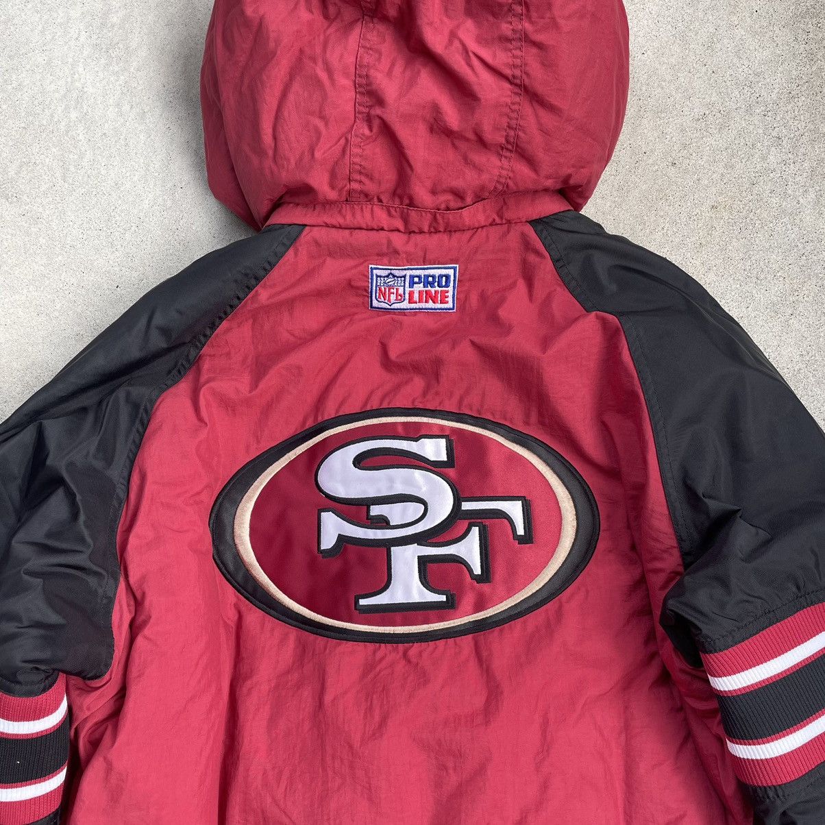 ジャケット・アウター 49ers Starter anorak parka L Vintage Original San Francisco 49ers 