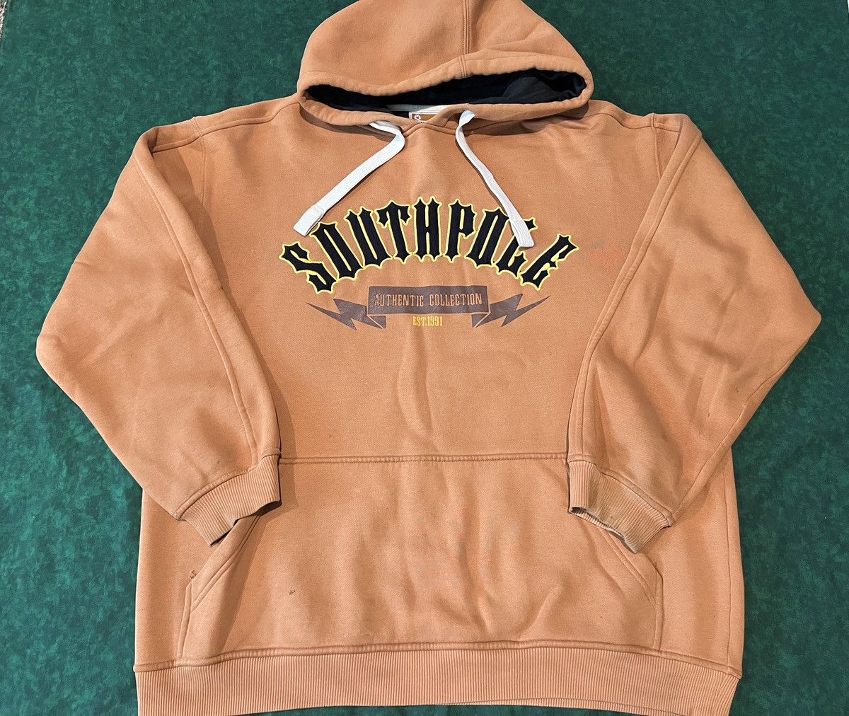 Southpole × Vintage Vintage Southpole - Sweatshirt Hoodie Y2k Skater Distressed Size US M / EU 48-50 / 2 - 1 Thumbnail