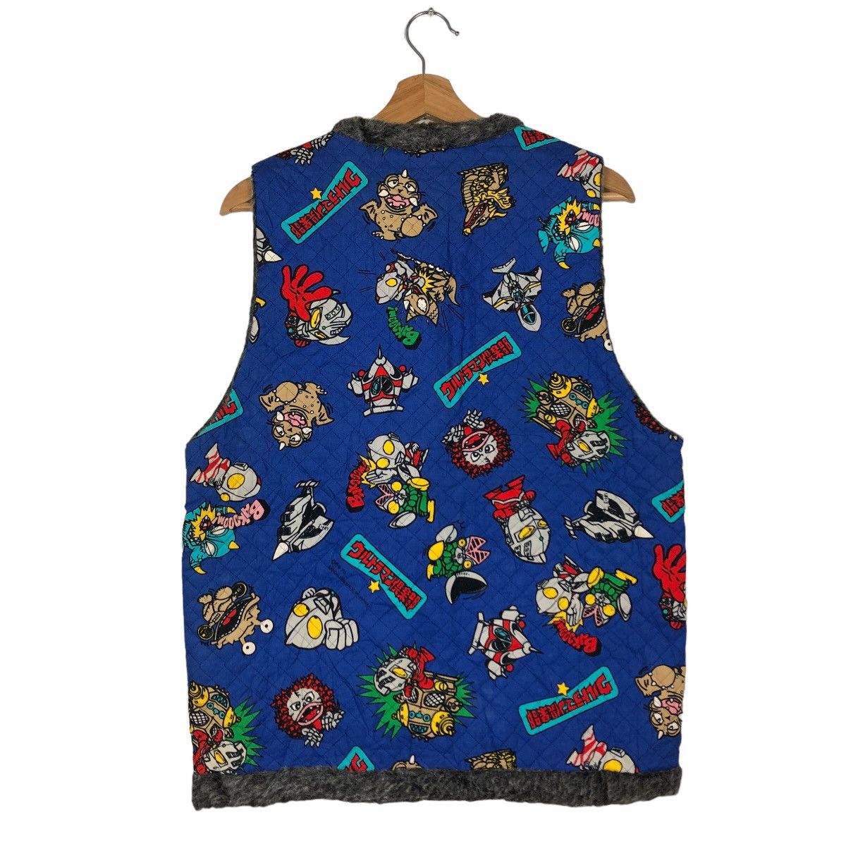Cartoon Network 🔥90’s Famous Cartoon Show Movie Ultra-man Vest Full Print Size US M / EU 48-50 / 2 - 8 Thumbnail