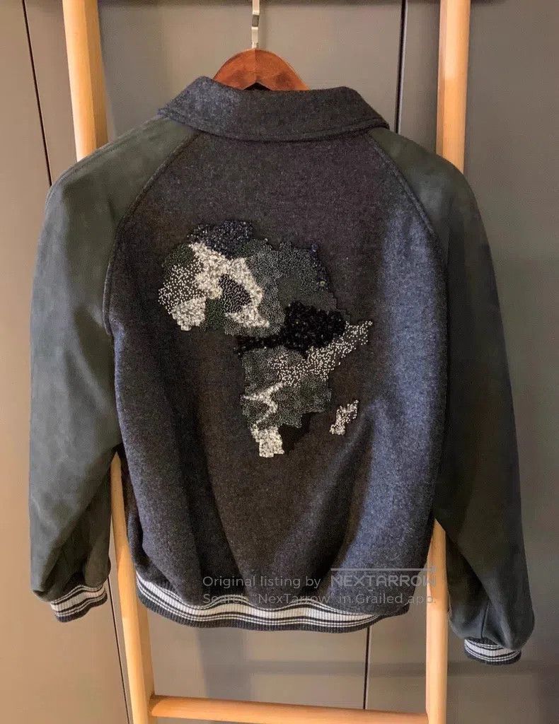 Louis Vuitton Louis Vuitton Map of Africa Beaded Leather Sleeve Baseball Size US S / EU 44-46 / 1 - 1 Thumbnail