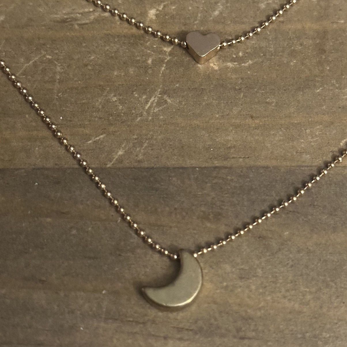 Other Layered star, heart and crescent moon necklace Size ONE SIZE - 3 Thumbnail