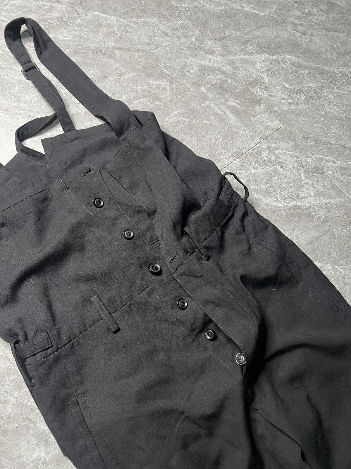 Nude: Masahiko Maruyama Nude:Masahiko Maruyama F/W 18 “MonochromeRich” Wool Jumpsuit Size US 31 - 3 Thumbnail