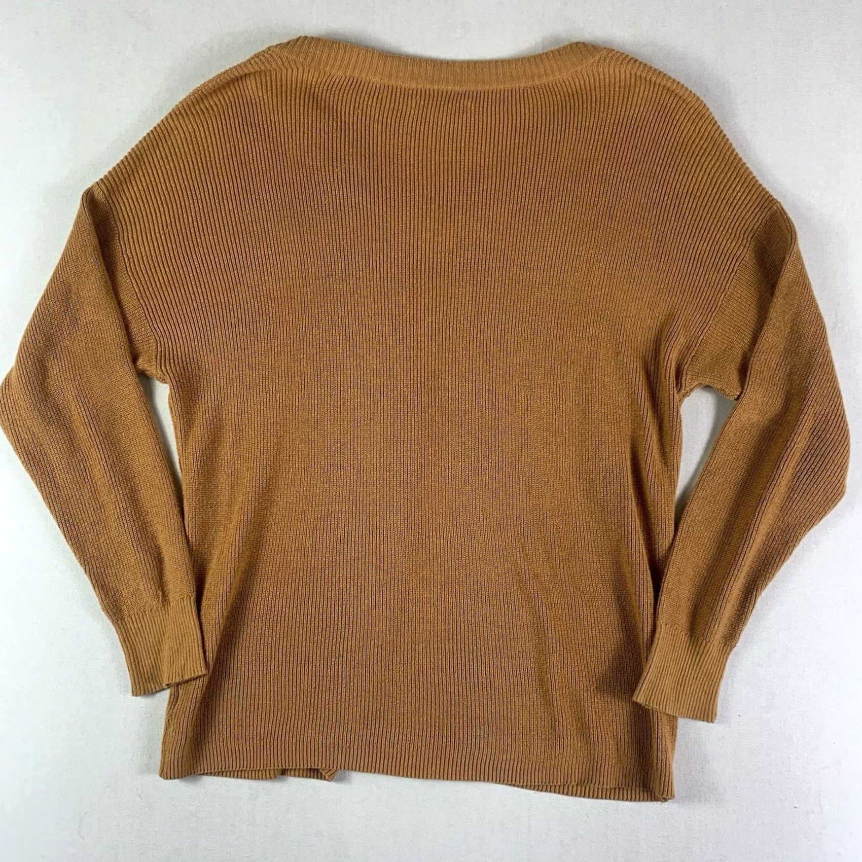 American Eagle Outfitters American Eagle Sweater Knit V Neck Long sleeve Rust Orange Womens Medium Size M / US 6-8 / IT 42-44 - 6 Thumbnail