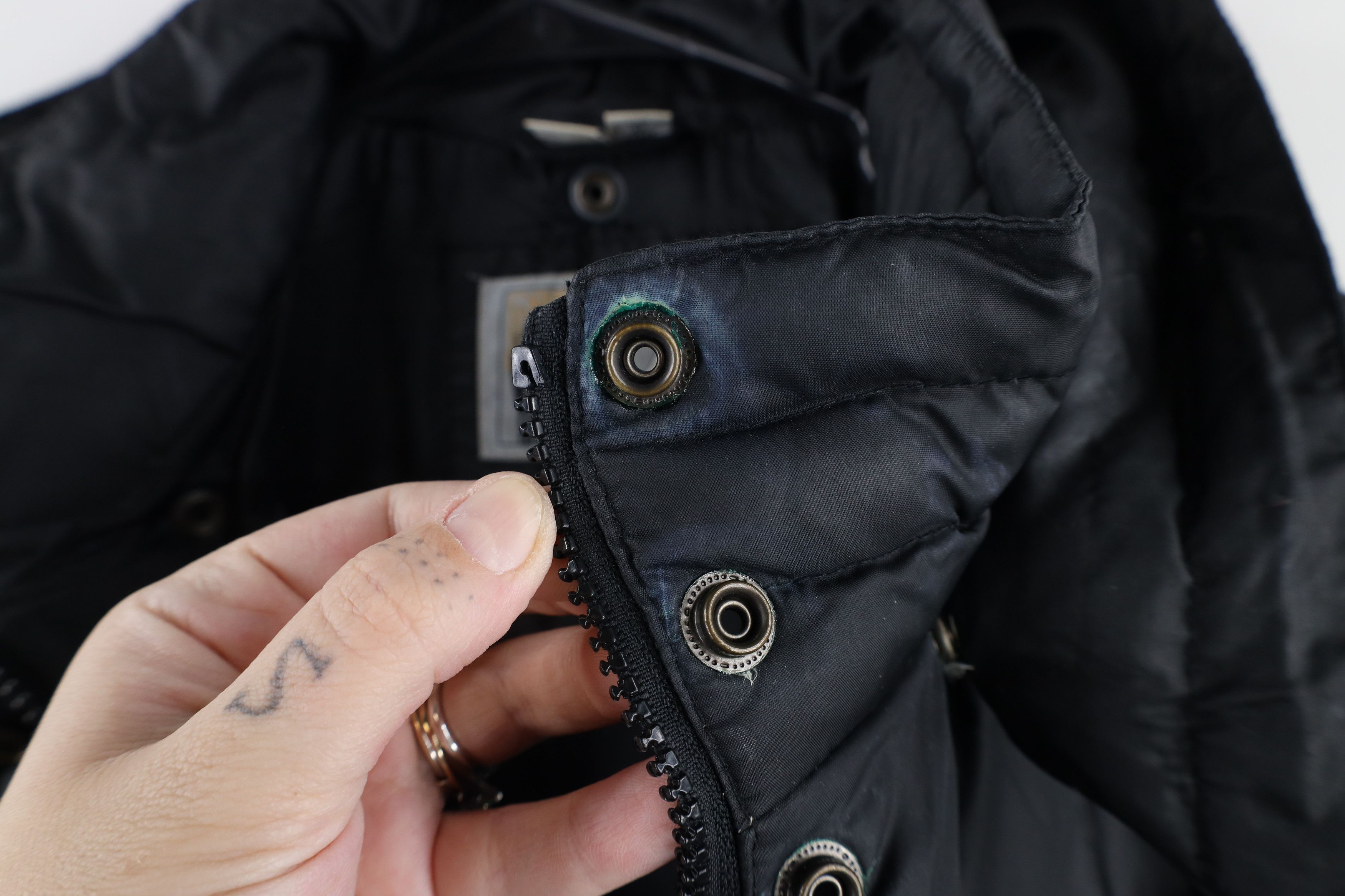 Vintage Vintage 90s Streetwear Fill Full Length Hooded Puffer Jacket Size M / US 6-8 / IT 42-44 - 9 Thumbnail