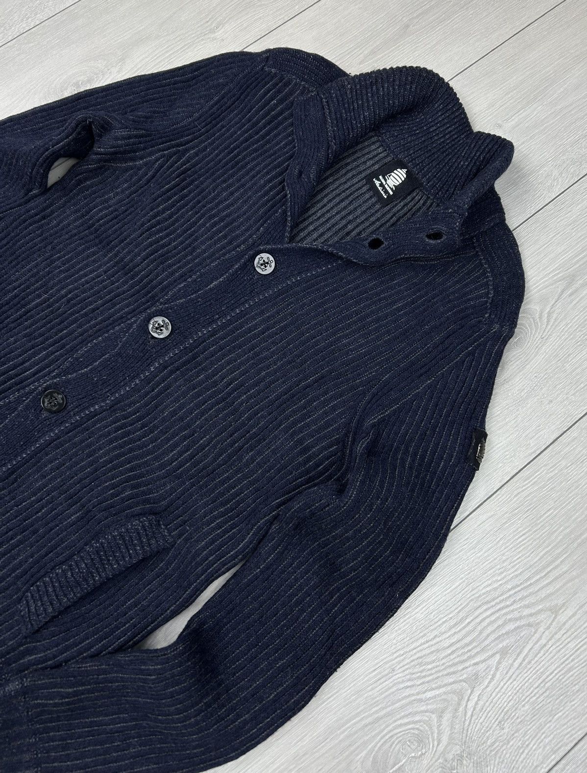 Designer Marina Yachting MAGLIONE TRICOT CARDIGAN size M Size US M / EU 48-50 / 2 - 2 Thumbnail