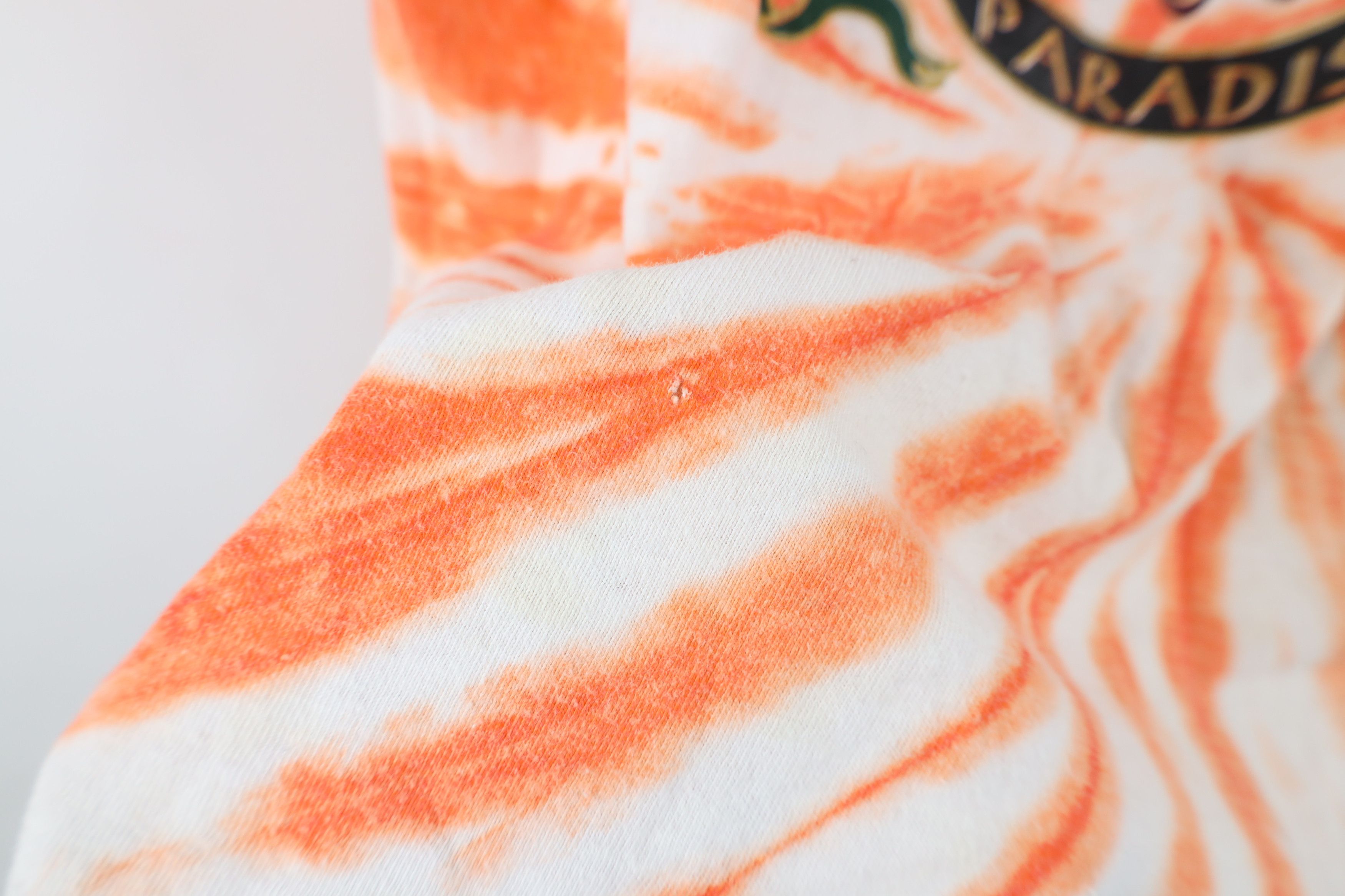 Vintage Vintage 90s Streetwear Tie Dye Paradise Florida T-Shirt Size L / US 10 / IT 46 - 6 Thumbnail