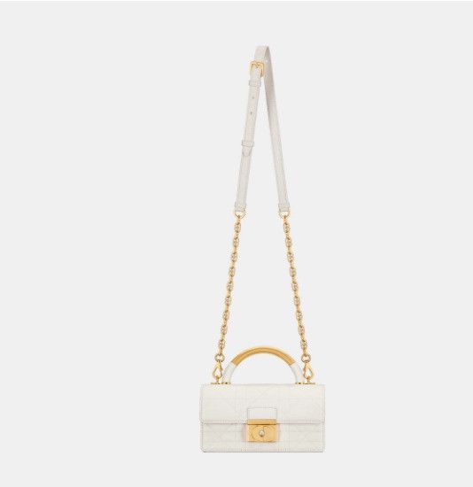 Dior o1w1db10425 M4401U Size: OS / Mini Ange Bag in White Size ONE SIZE - 4 Thumbnail