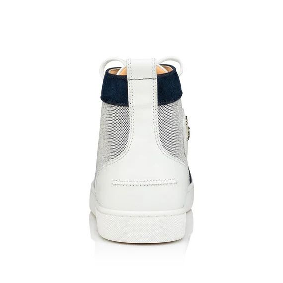 Christian Louboutin o1s1wg110924 Louis Orlato Flat High Sneaker in Blue Size US 9 / EU 42 - 4 Thumbnail