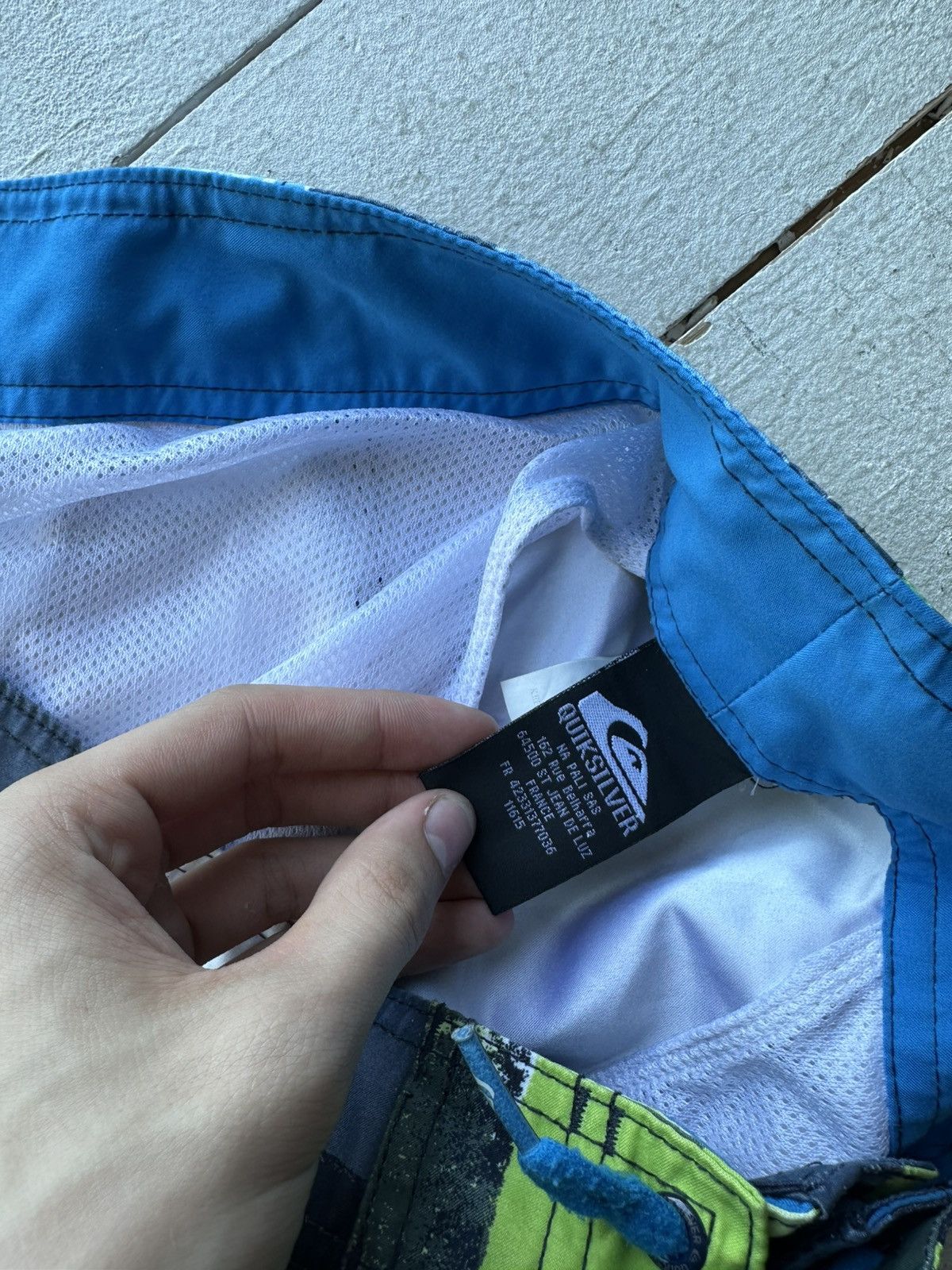 Quiksilver 🚨Vintage Quiksilver Shorts Big Logo Y2K Style 90s Surfing Size US 36 / EU 52 - 6 Thumbnail