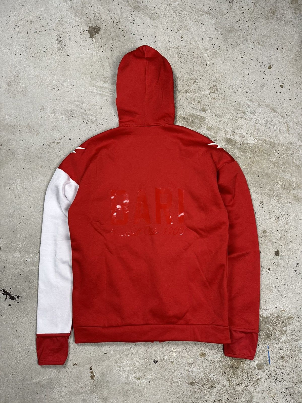Vintage Vintage 2000s Zeus x Bari FC Red Training Top Sweatshirt Size US M / EU 48-50 / 2 - 2 Thumbnail