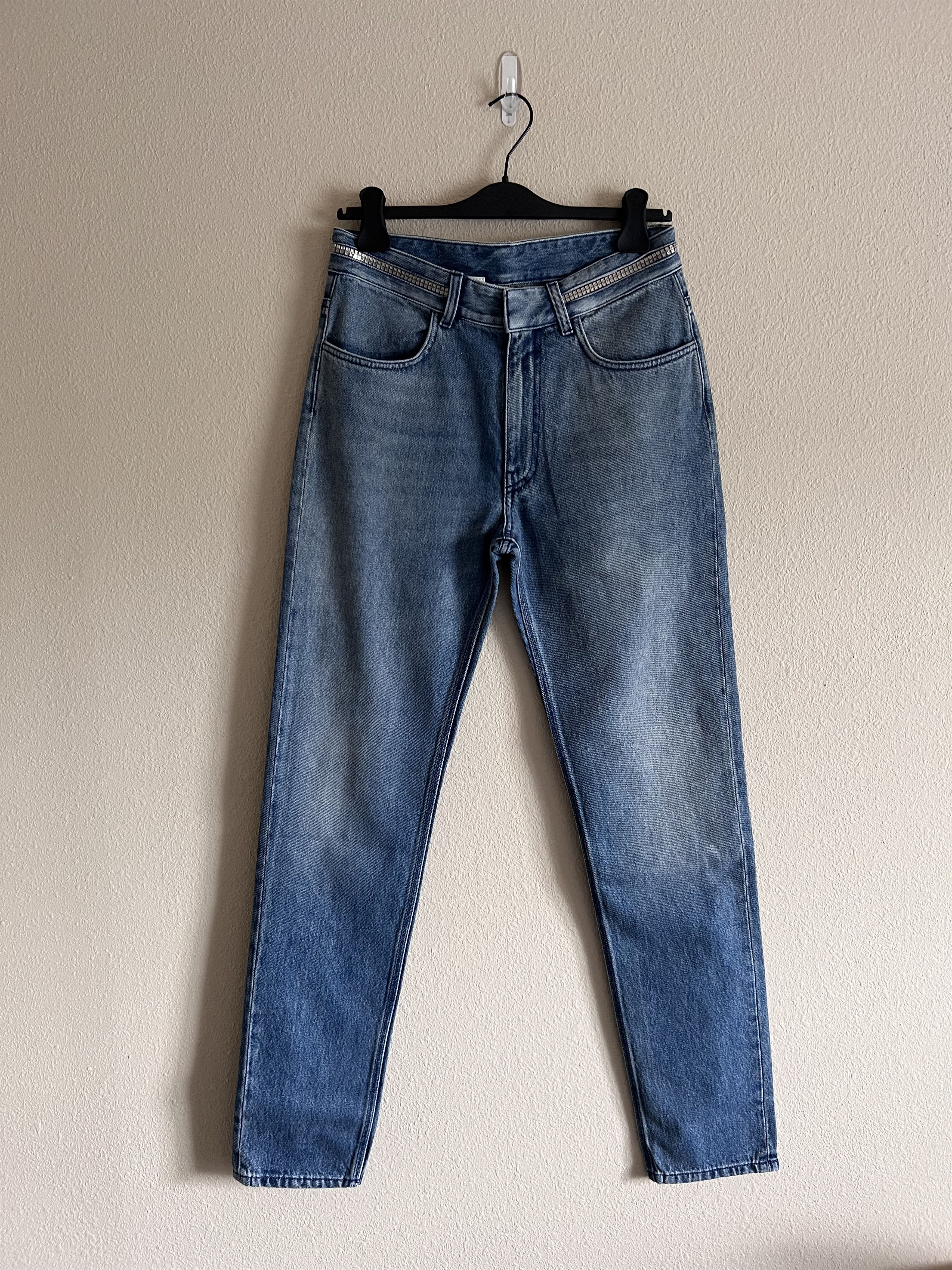 Givenchy Givenchy 4G Zipper Detail Denim Jeans Size US 30 / EU 46 - 2 Thumbnail