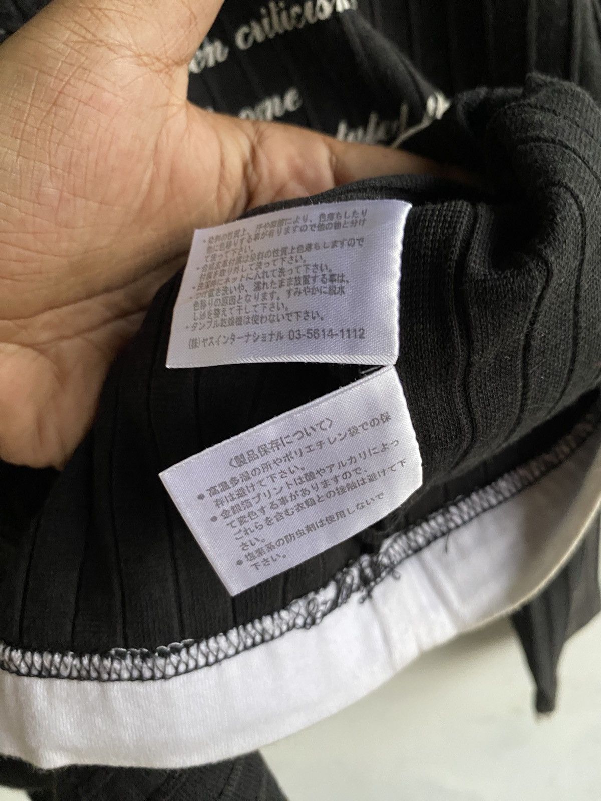 Japanese Brand Euphuistic Lace Up Bondage Ls Shirt y2k Lgb Size US L / EU 52-54 / 3 - 6 Thumbnail