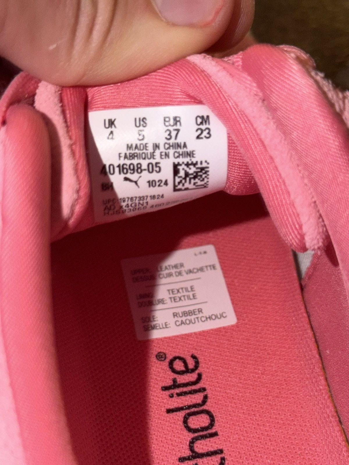 Puma PUMA SPEEDCAT PINK BRAND NEW WOMEN Size US 6.5 / IT 36.5 - 7 Thumbnail