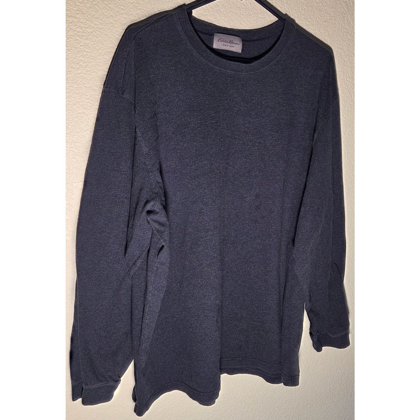 Eddie Bauer Eddie Bauer Men's Long Sleeve Crew - Indigo - XXL Size US XXL / EU 58 / 5 - 4 Thumbnail
