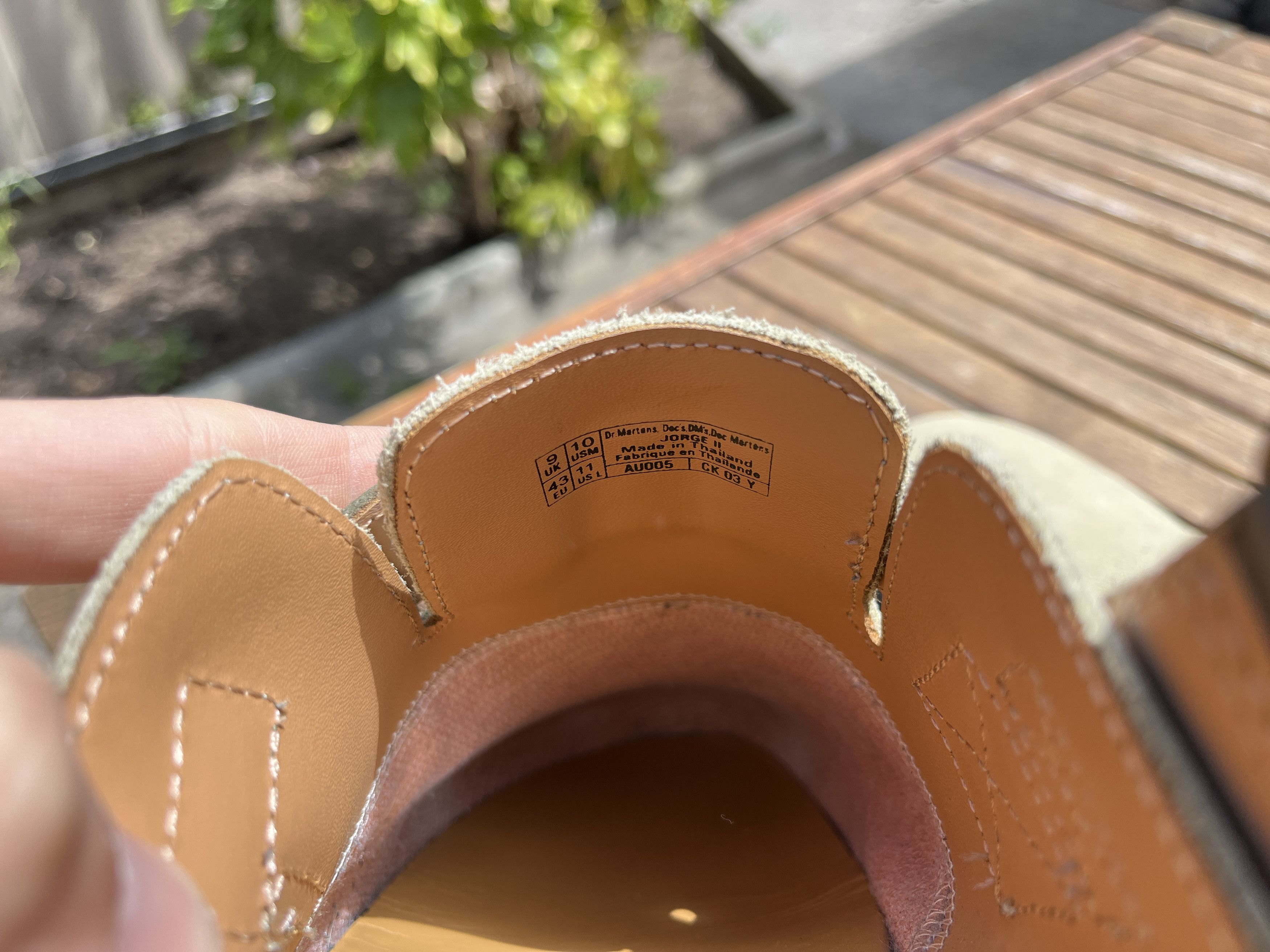 Dr. Martens Dr Martens - Jorge II Sling Back Sandals US 10 Size US 10 / EU 43 - 3 Thumbnail
