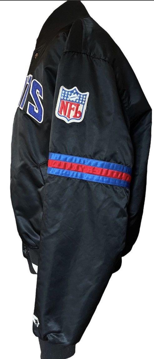 Starter Vintage 80/90s NFL New York Giants Satin Starter Bomber XL Size US XL / EU 56 / 4 - 7 Thumbnail
