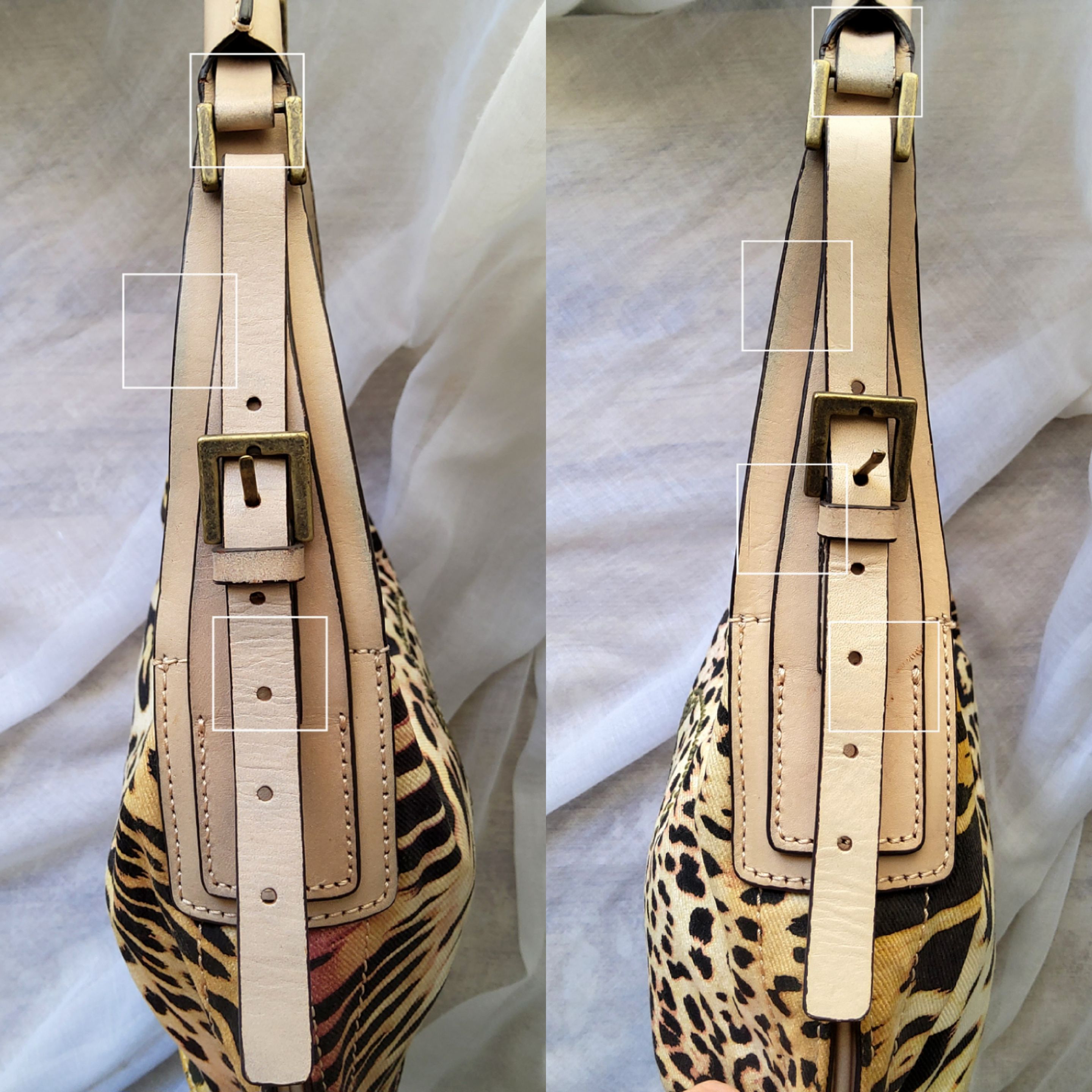 Roberto Cavalli Roberto Cavalli vintage y2k studded leopard shoulder handbag Size ONE SIZE - 13 Thumbnail