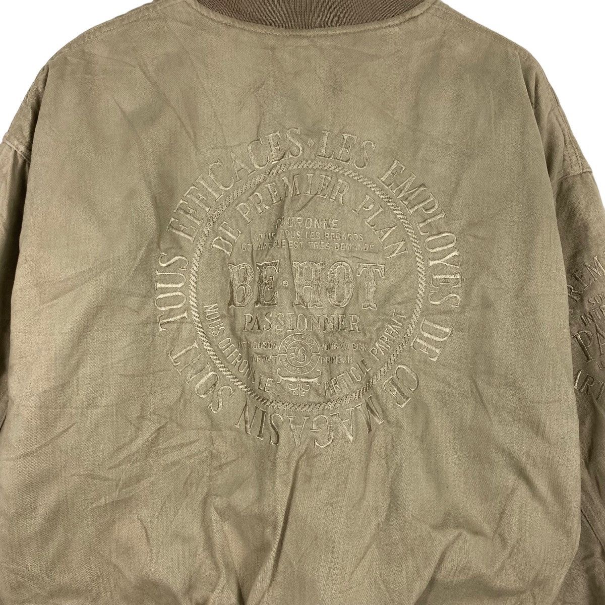 Japanese Brand JAPANASE!! Be-Hot Factory Reversible Varsity Jacket Size US M / EU 48-50 / 2 - 6 Thumbnail