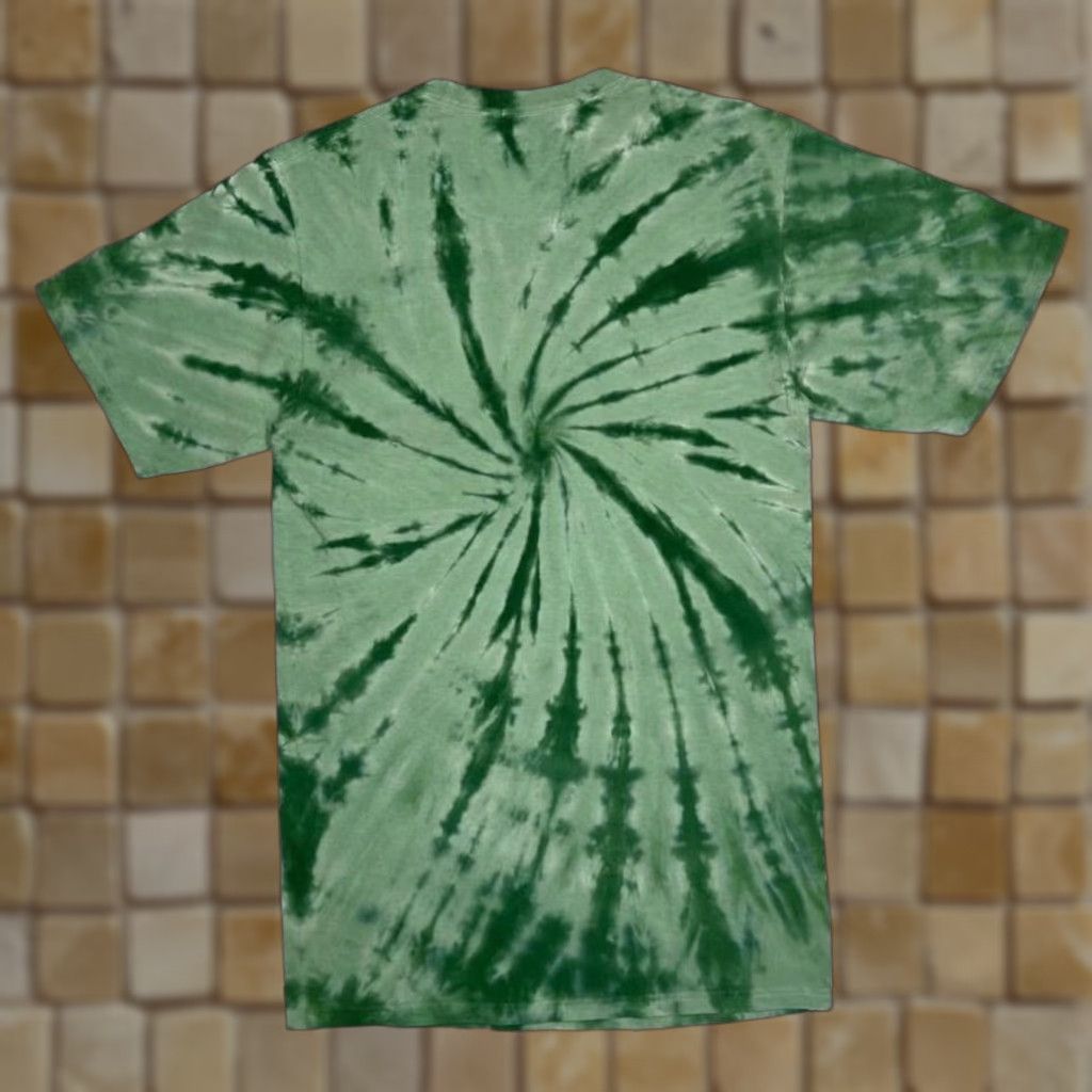 Port & Company Grateful To Be Aphi Souvenir Sorority Fraternity Tie Dye T-Shirt Small Green (Port & Company) Mens Short Sleeve Cotton Shirt Size US S / EU 44-46 / 1 - 1 Thumbnail