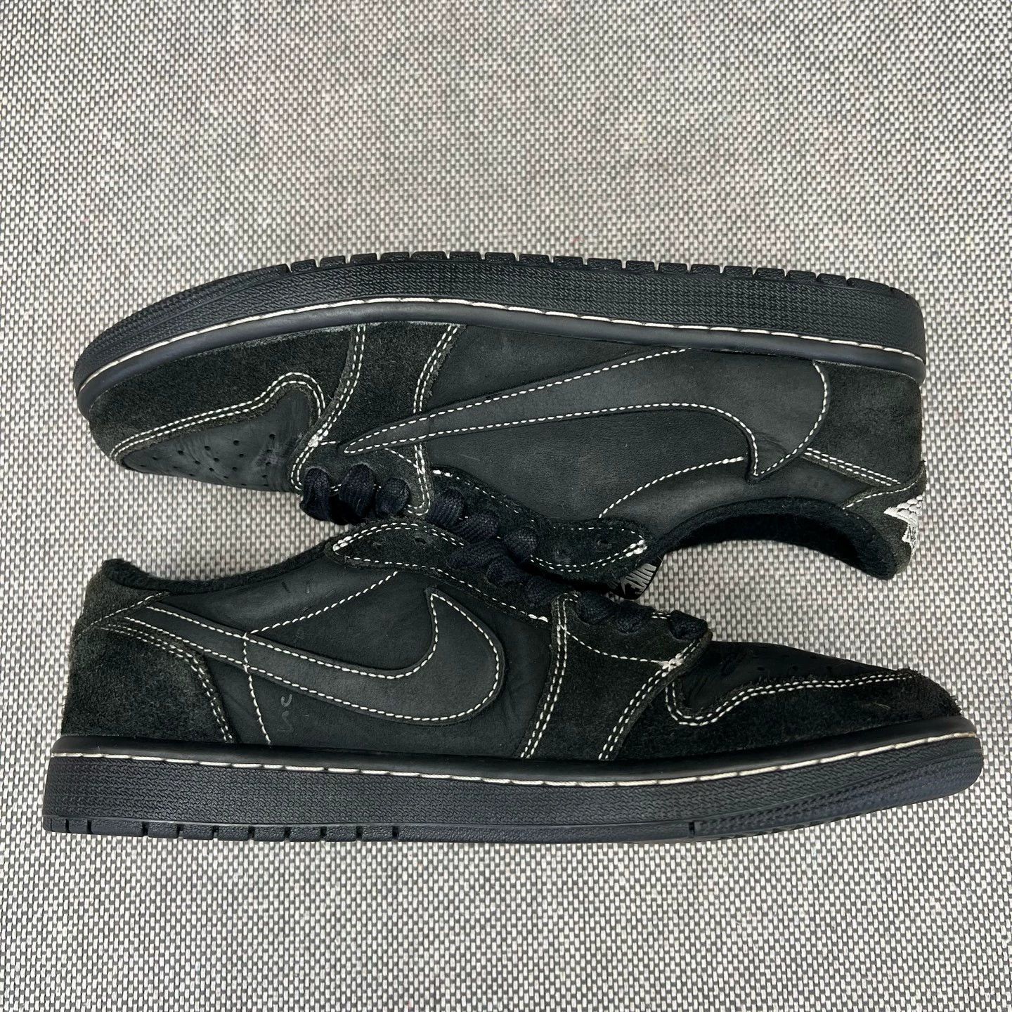 Dior AJ1 Low TS Black Warrior 4.0 Reverse Swoosh, Size 42, Used Size US 9 / EU 42 - 5 Thumbnail