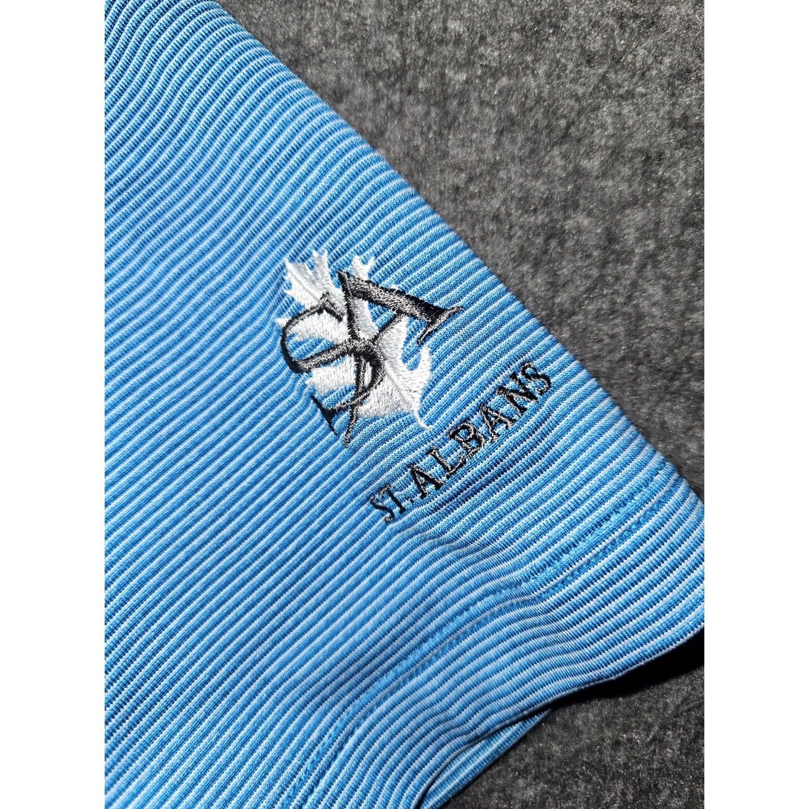 Nike Nike Tiger Woods Polo Shirt Mens L Blue Dri-FIT Golf St Albans 2015 Tiger Woods Collection Shirt Mens L Blue Dri-FIT Golf St Albans 2015 Size US L / EU 52-54 / 3 - 6 Thumbnail