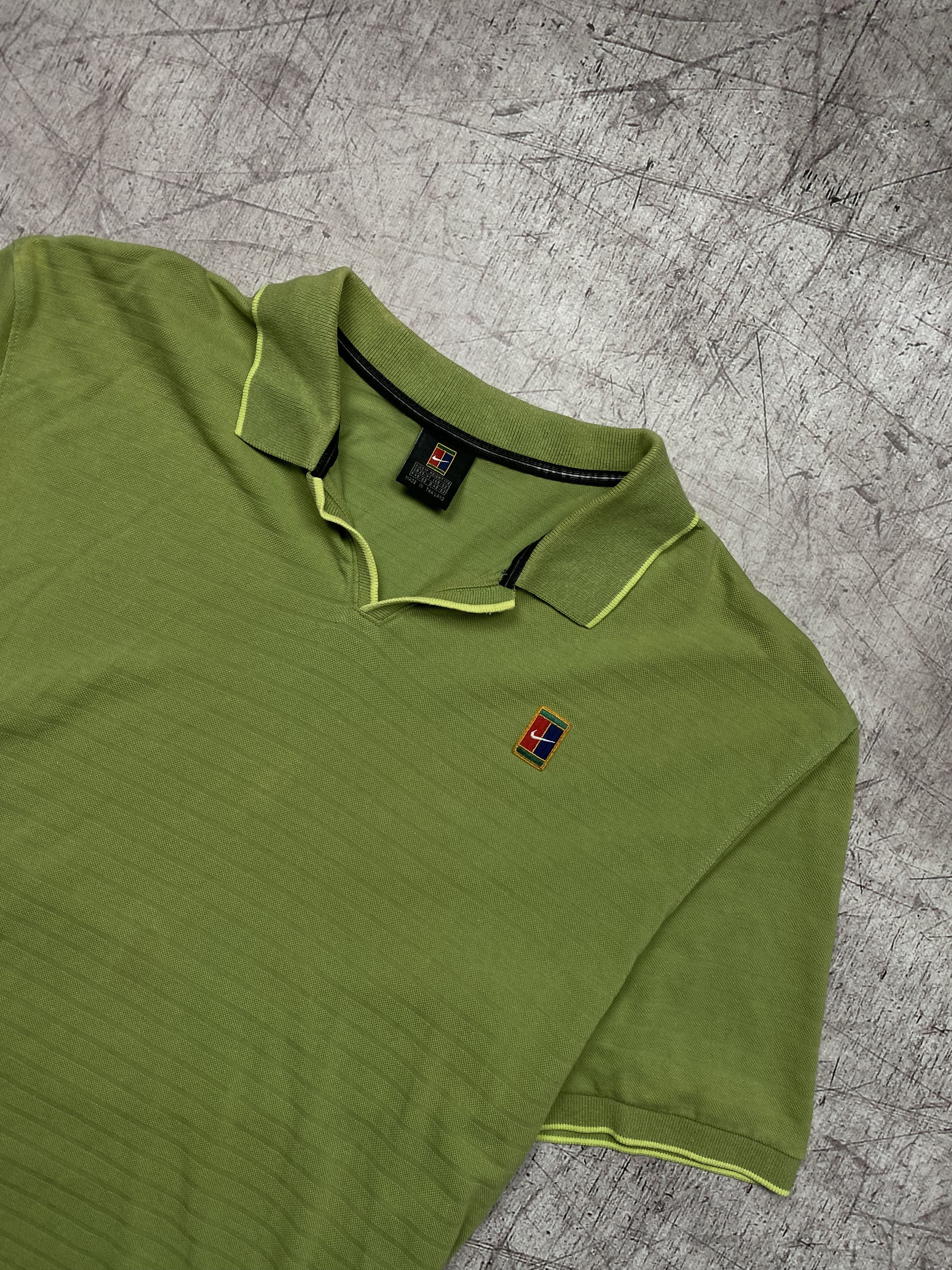 Nike × Vintage Nike Vintage Challenge Court polo t-shirt tee Size US M / EU 48-50 / 2 - 2 Thumbnail