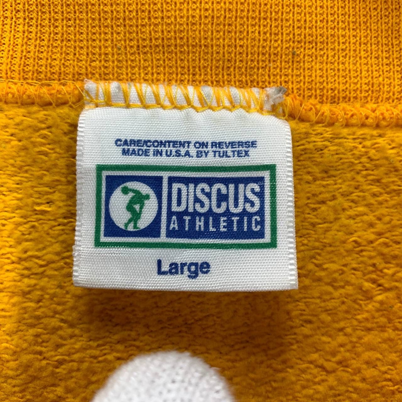 Vintage 90s Vintage DISCUS ATHLETIC 50/50 Sweatshirt #2548/R Size US L / EU 52-54 / 3 - 5 Thumbnail