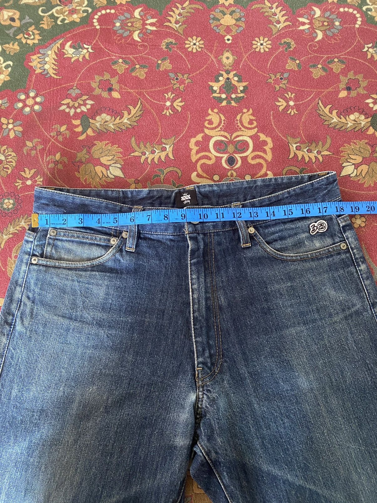 Other 🔥🔥Stussy XXX Rare Design Style Distressed Denim Pants Size US 36 / EU 52 - 19 Thumbnail