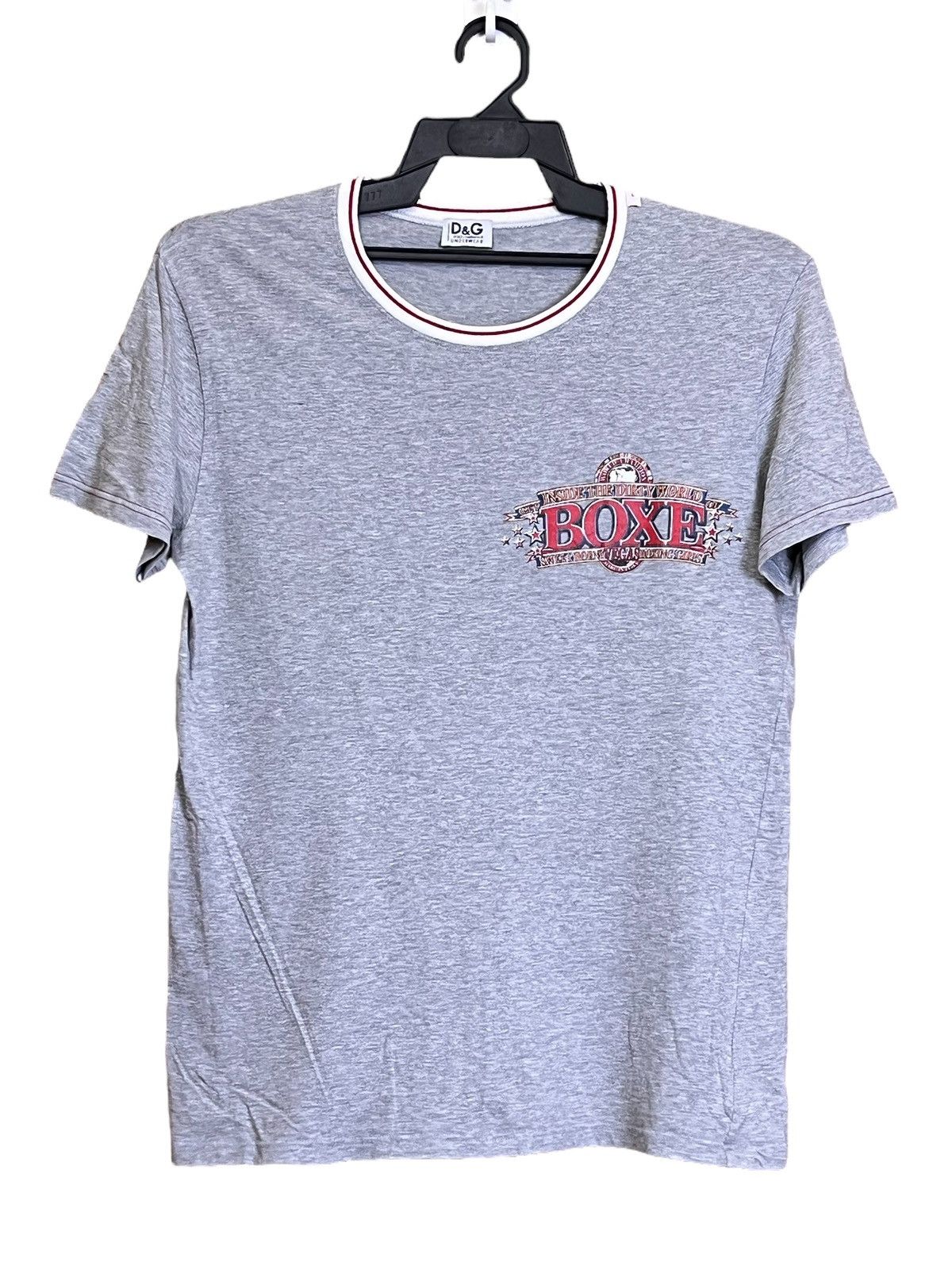Dolce & Gabbana DOLCE & GABBANA D&G BOXE VEGAS TEE SHIRT Size US S / EU 44-46 / 1 - 1 Thumbnail