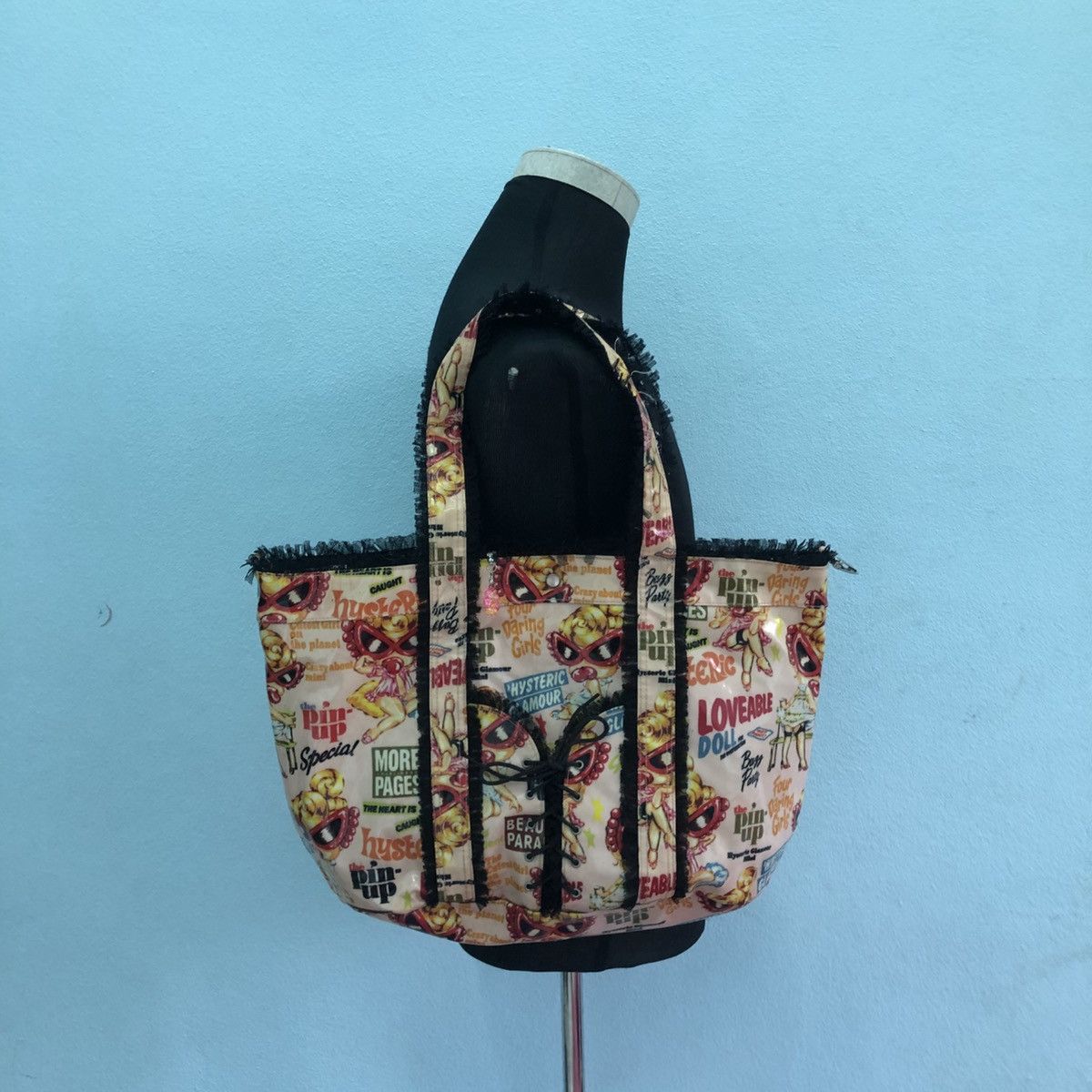 Hysteric Glamour HYSTERIC MINI FULL PRINTED BIG TOTE BAG Size ONE SIZE - 12 Thumbnail