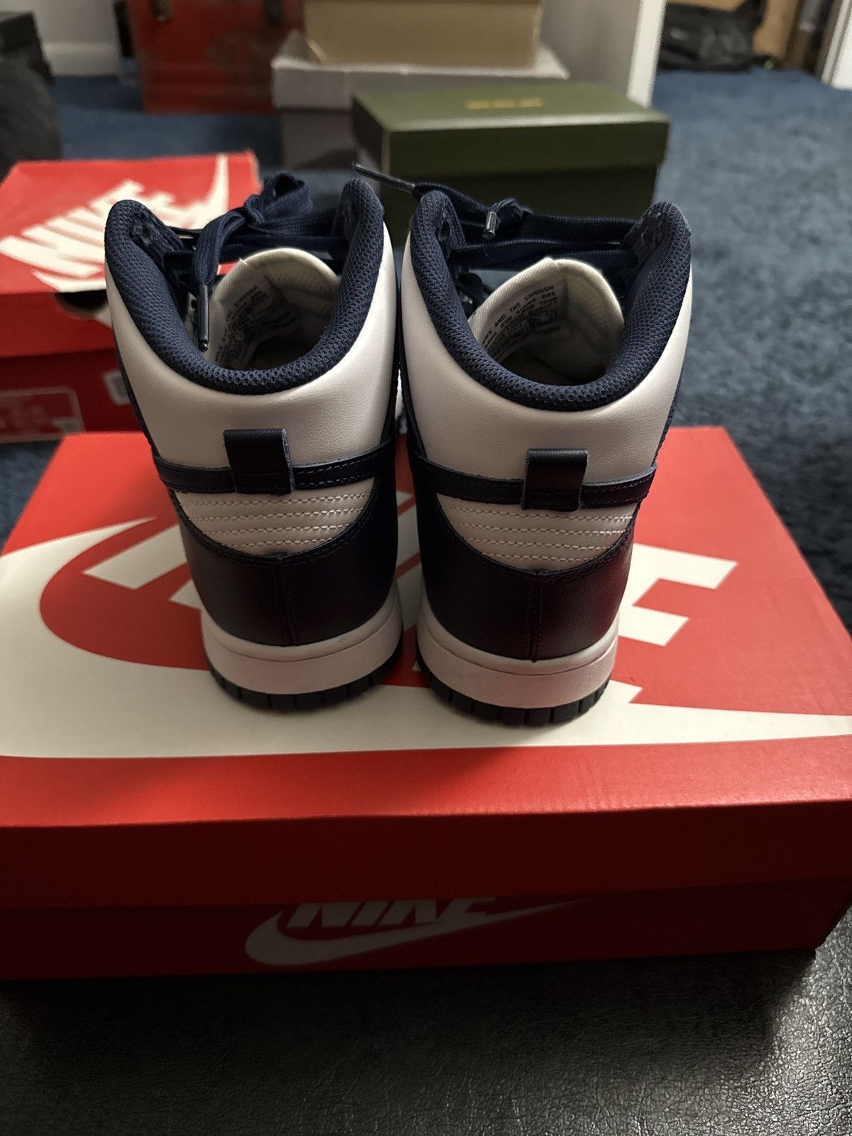 Nike Championship Navy Nike Dunk High Size US 7.5 / EU 40-41 - 4 Thumbnail