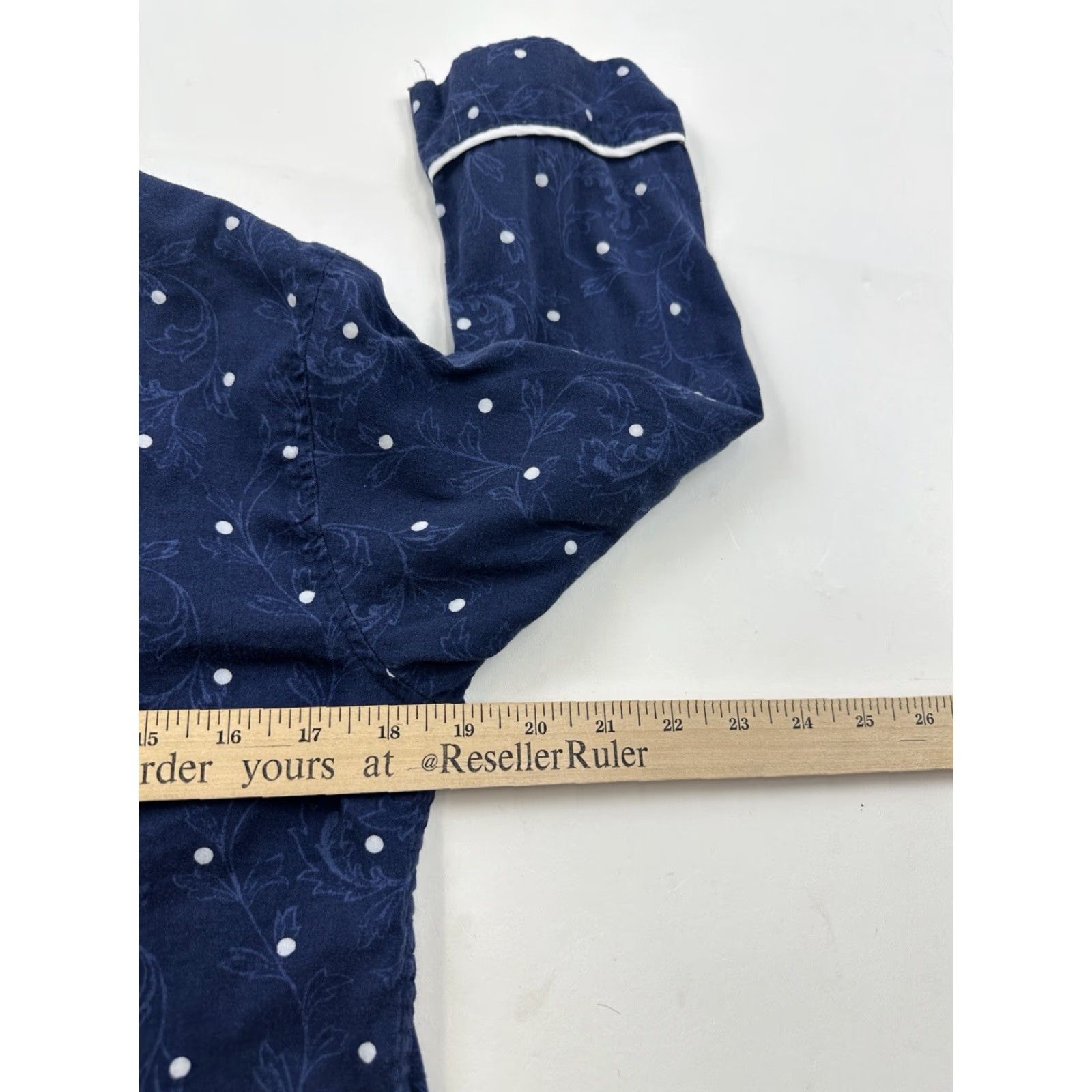 Ralph Lauren Ralph Lauren Shirt Womens Small Polka Dot Long Sleeve Button Up LRL Size S / US 4 / IT 40 - 8 Thumbnail
