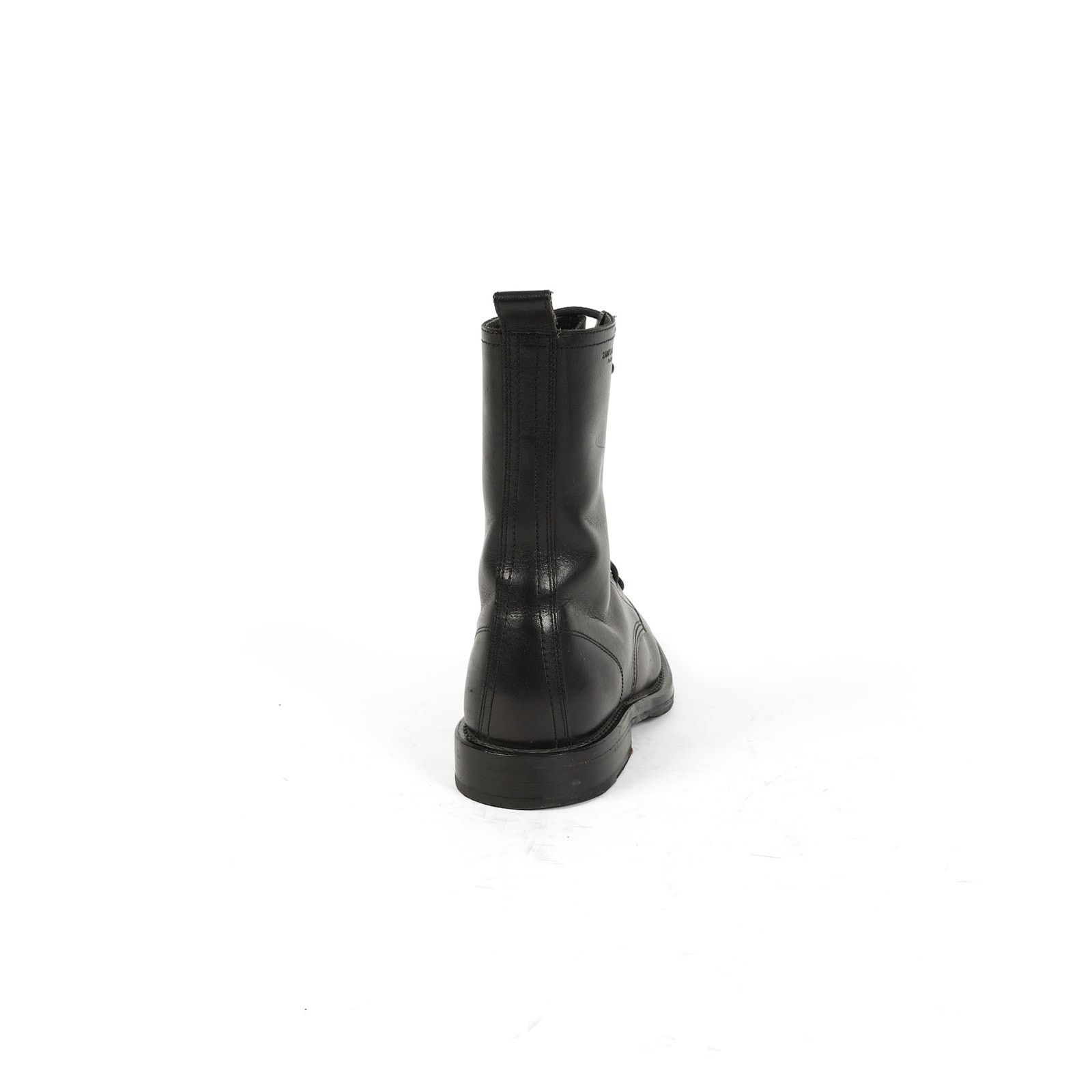 Saint Laurent Paris FW14 High 11-eye Combat Boots in Black Leather Size US 8 / EU 41 - 5 Thumbnail