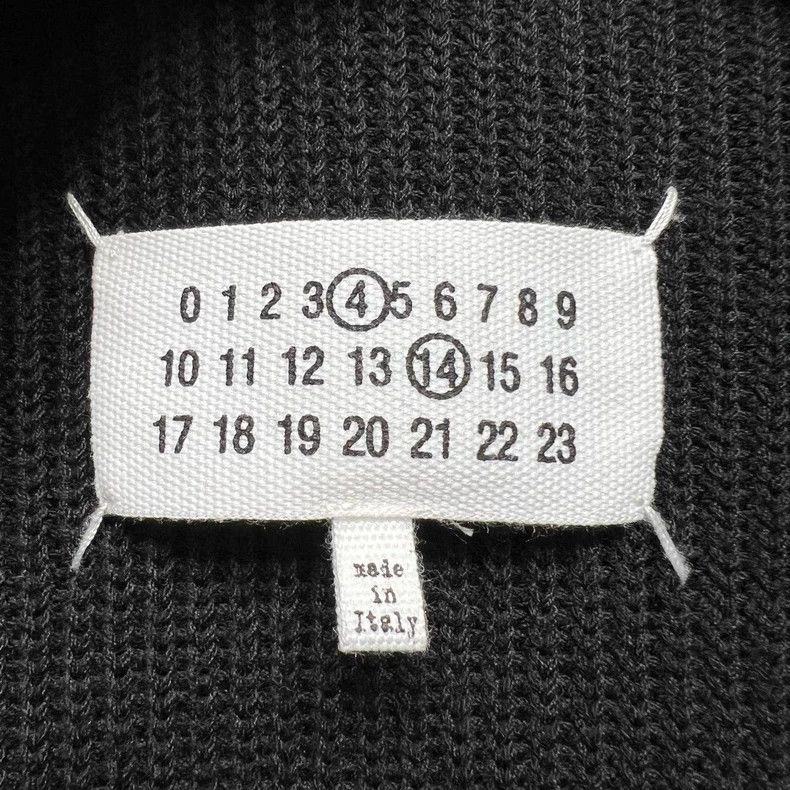 Maison Margiela Maison Margiela Back four-stitch zipper sweater jacket Size US L / EU 52-54 / 3 - 3 Thumbnail