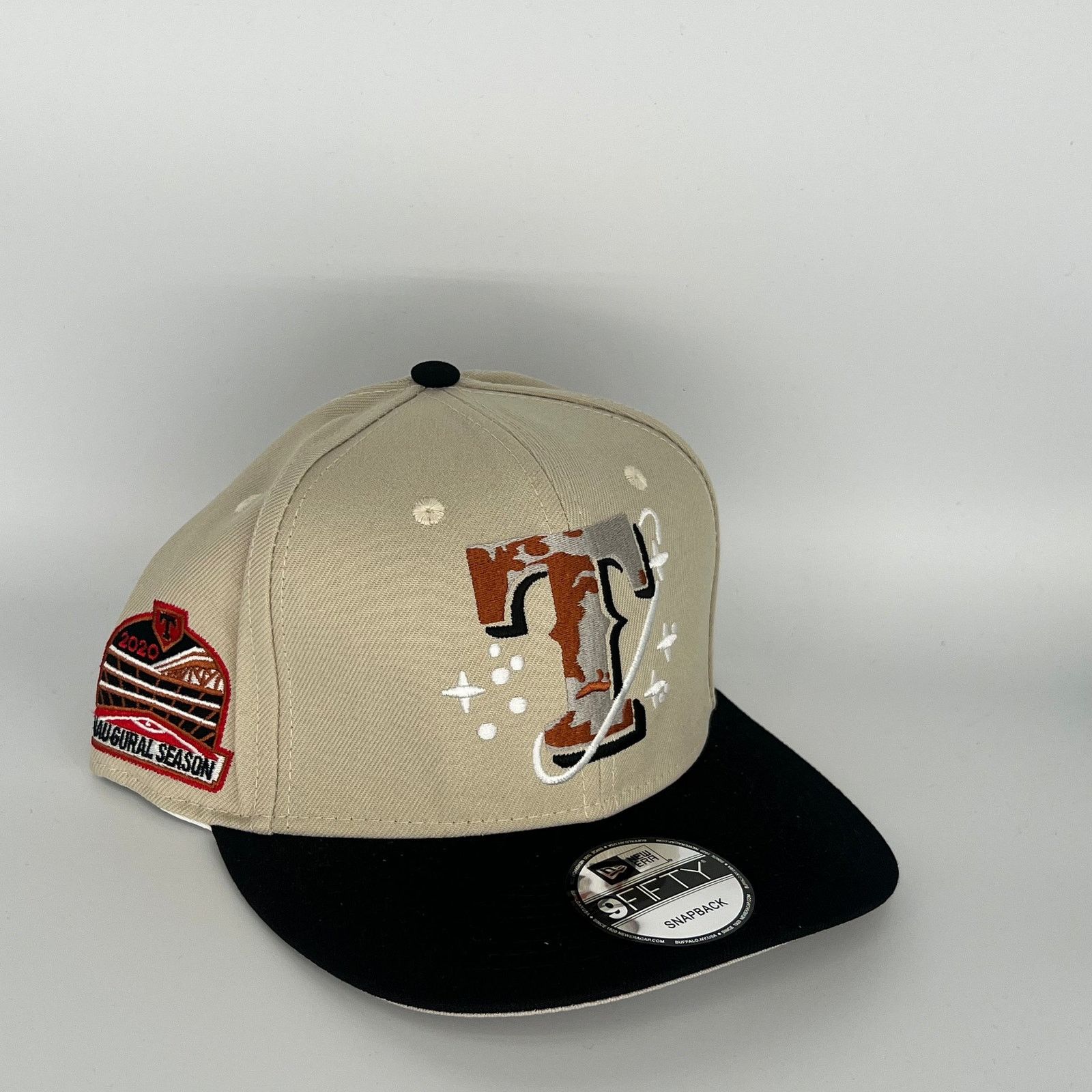 New Era Khaki Brown Texas Rangers T '20 Inaugural Season New Era MLB Size ONE SIZE - 1 Thumbnail